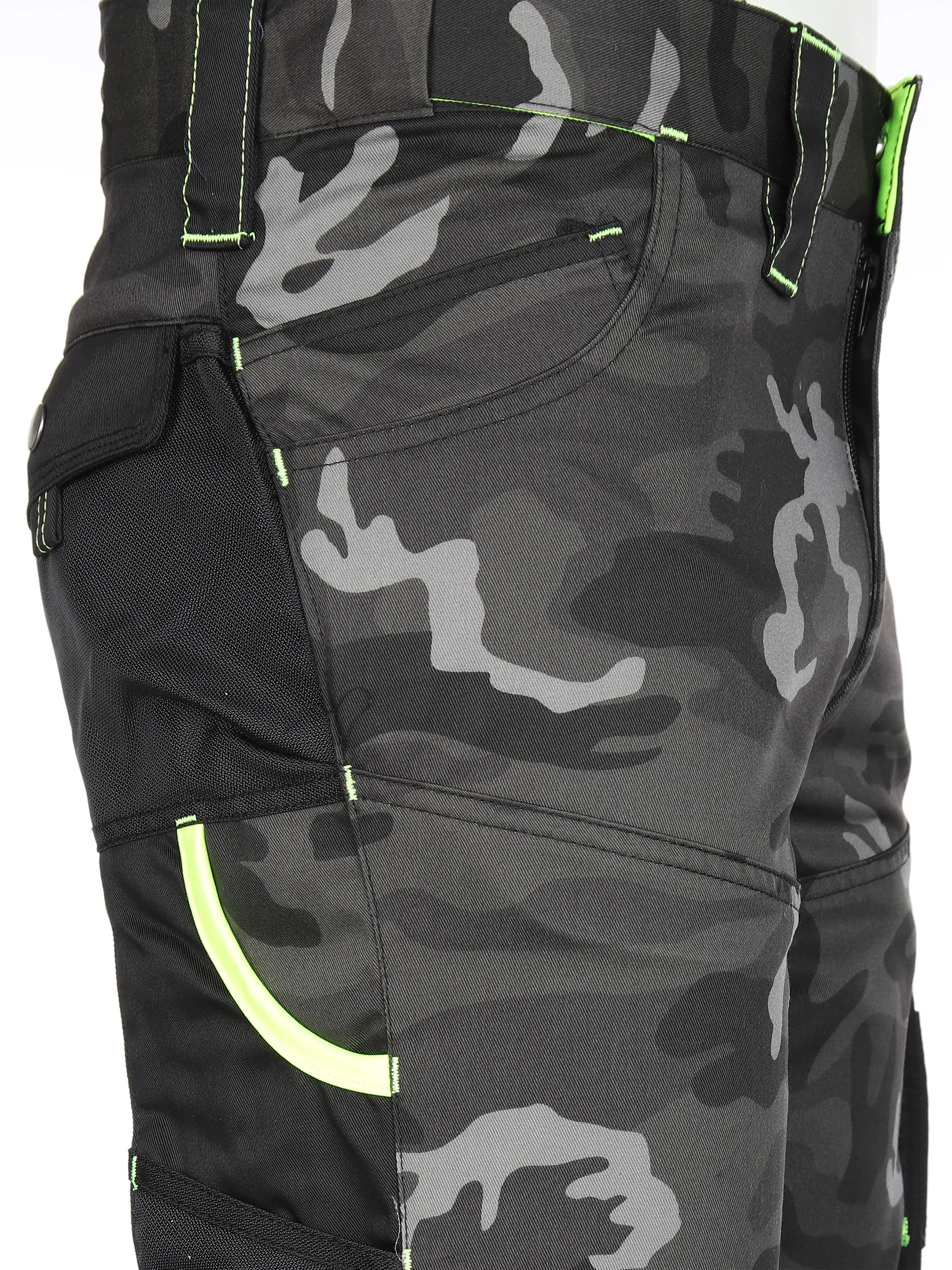 Worker He. Berufshose Neon Grau 828782 CAMOU/YELL 4 Worker He. Berufshose Neon Grau 828782 CAMOU/YELL 4