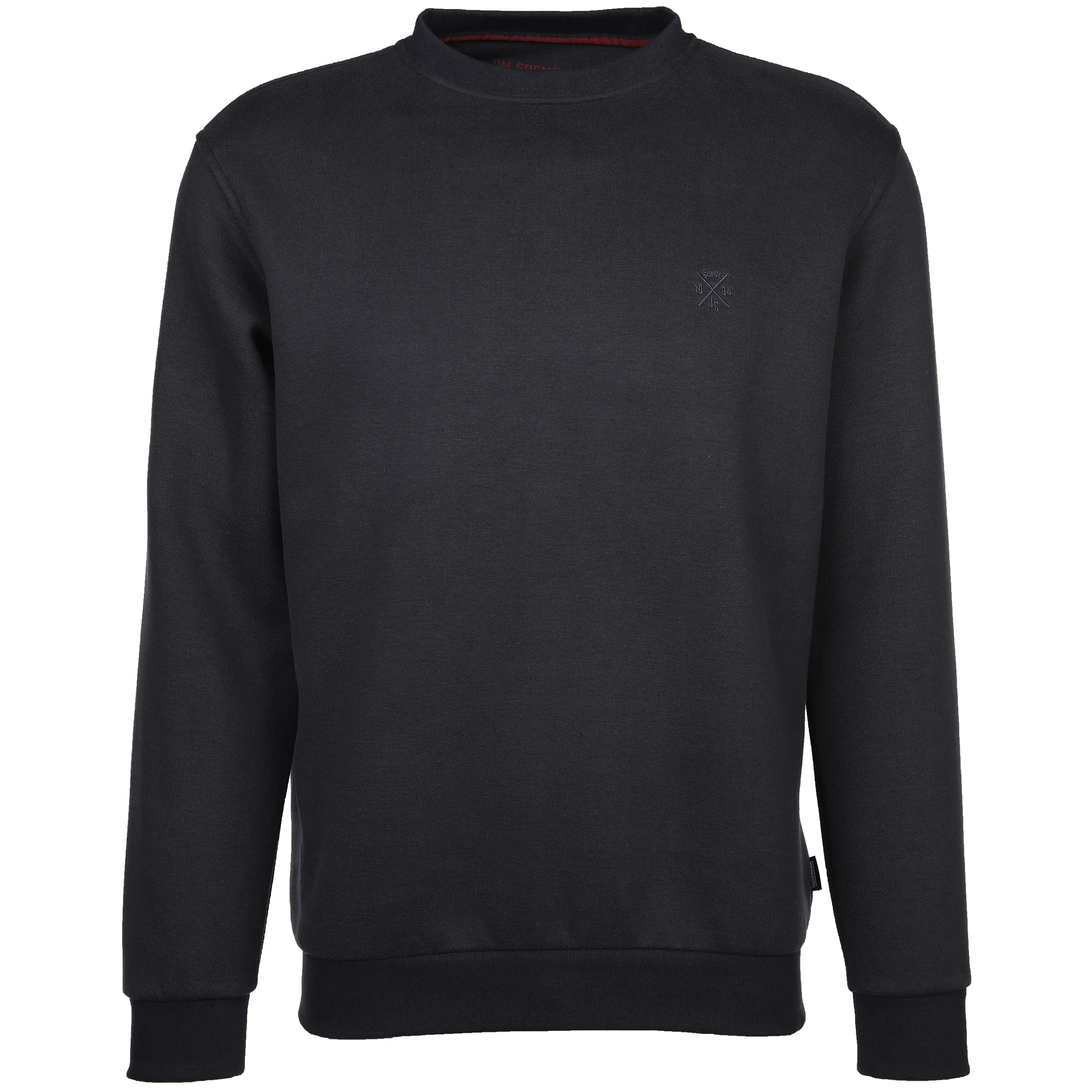 Jim Spencer He. Sweatshirt uni basic Schwarz 887921 BLACK 1 Jim Spencer He. Sweatshirt uni basic Schwarz 887921 BLACK 1