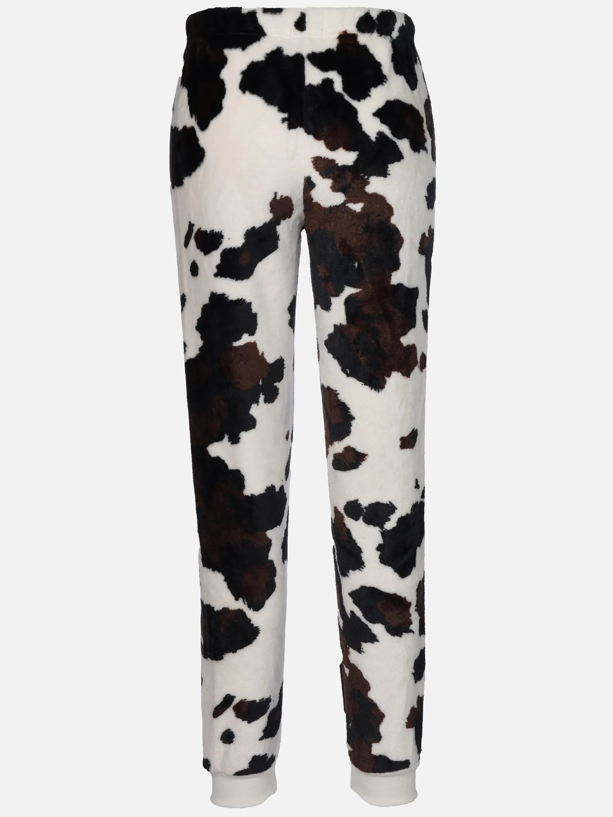 Sure Da. Kuschelfleece Hose mit Sch Weiß 916187 KUH 2