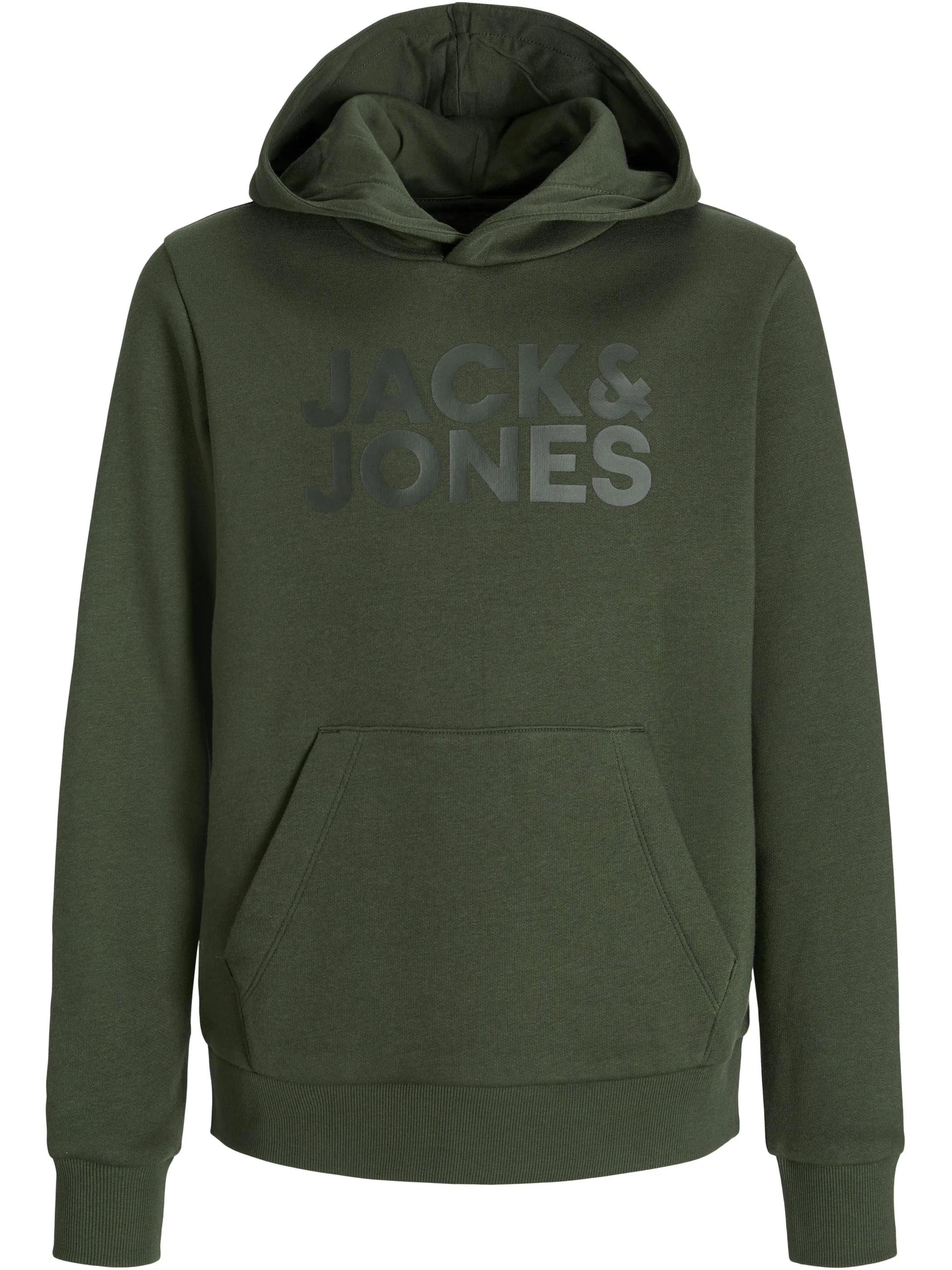 Jack&Jones Junior 12152841 JJECORP LOGO SWEAT HO Grün 847246 176438018 1