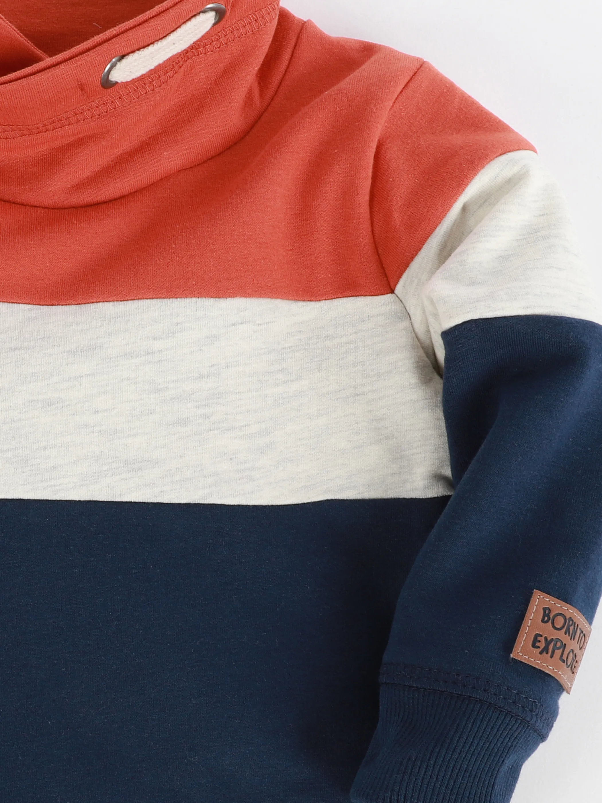 Bubble Gum BJ Sweatshirt mit Stehkragen in blau Blau 900363 BLAU 3 Bubble Gum BJ Sweatshirt mit Stehkragen in blau Blau 900363 BLAU 3