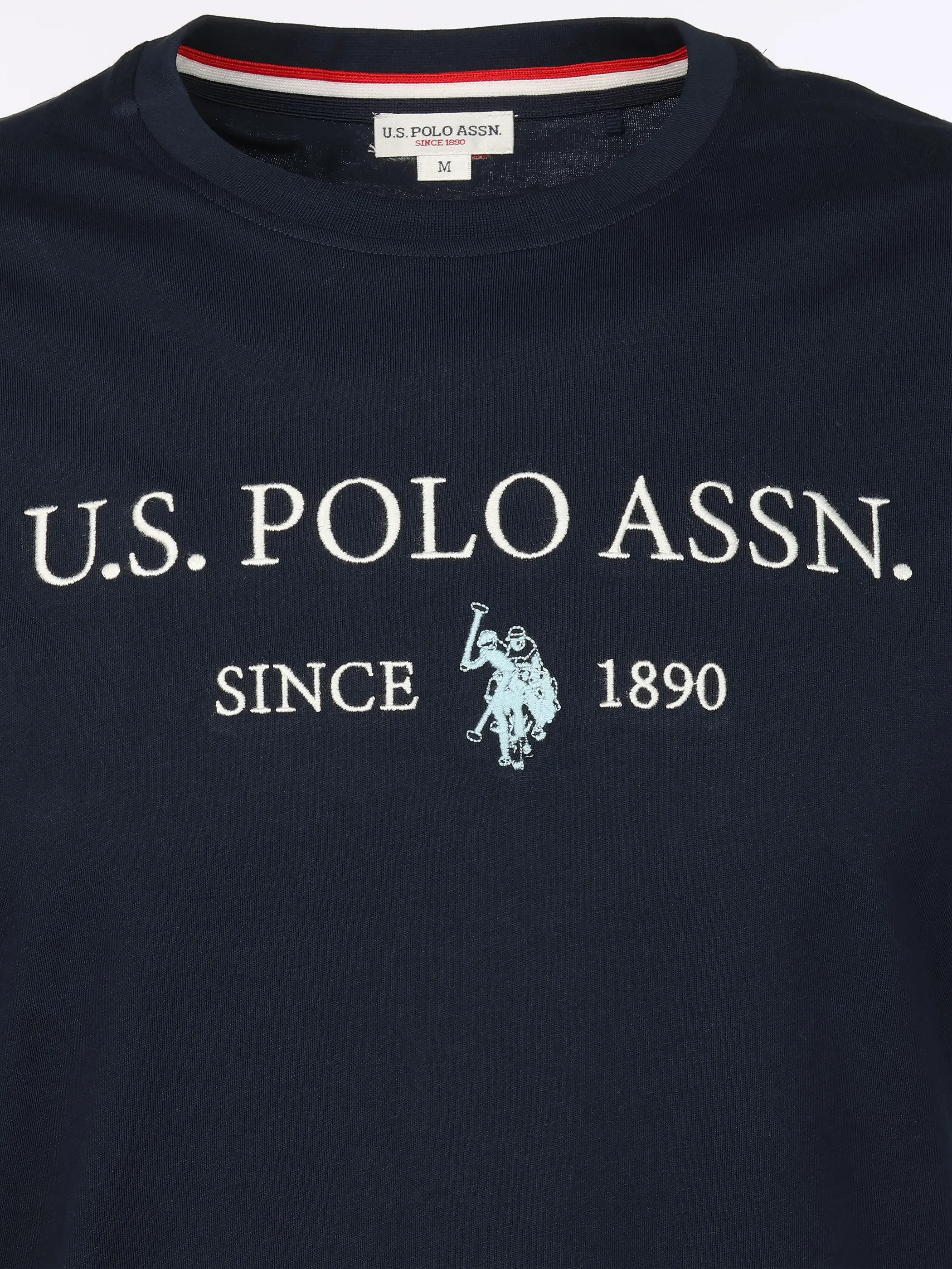 U.S. Polo Assn. T-Shirt Blau 924153 NAVY 3
