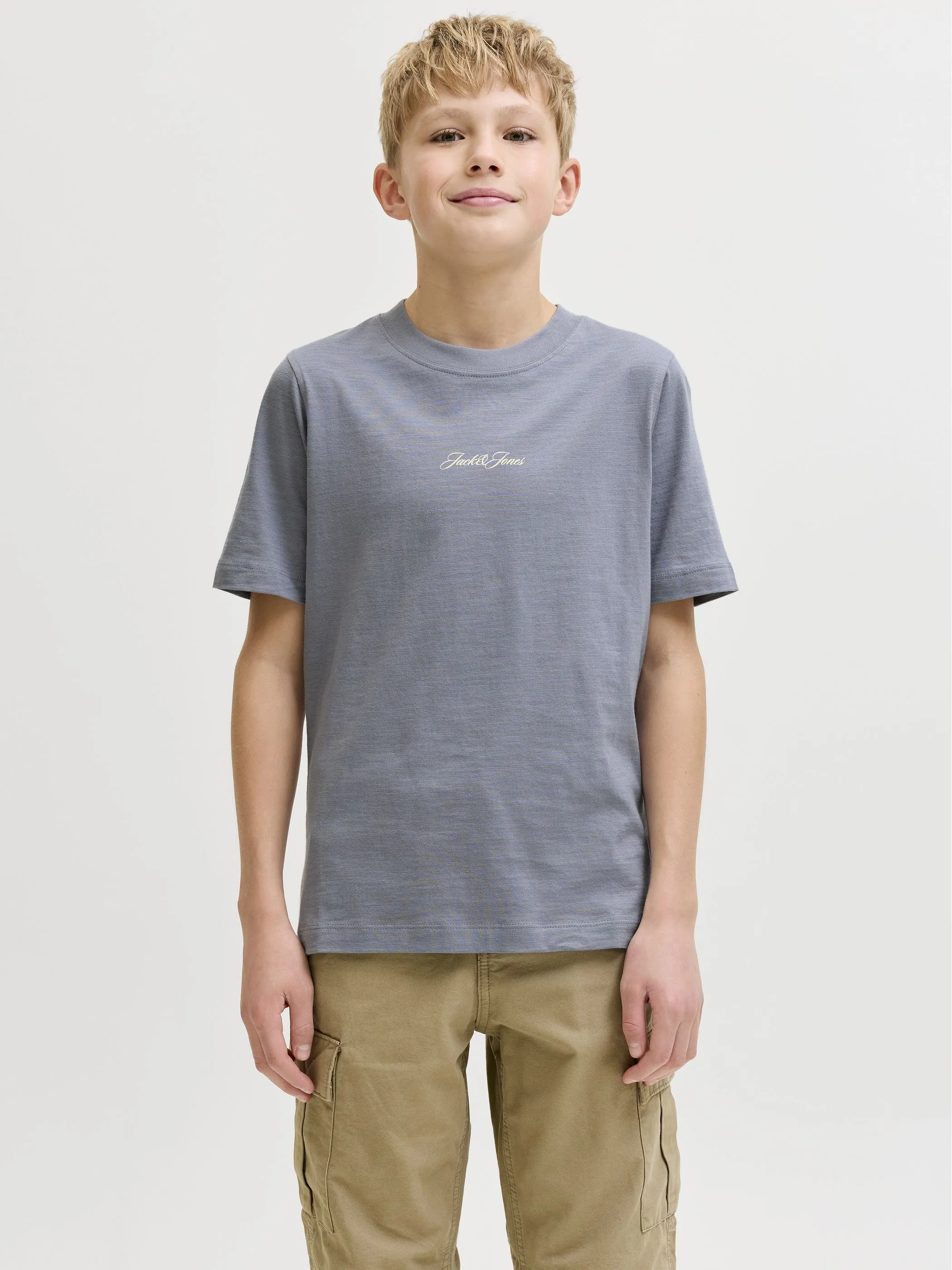 Jack&Jones Junior 12297188 JORCASSIS AOP ELEMENT Grau 927589 175939 1
