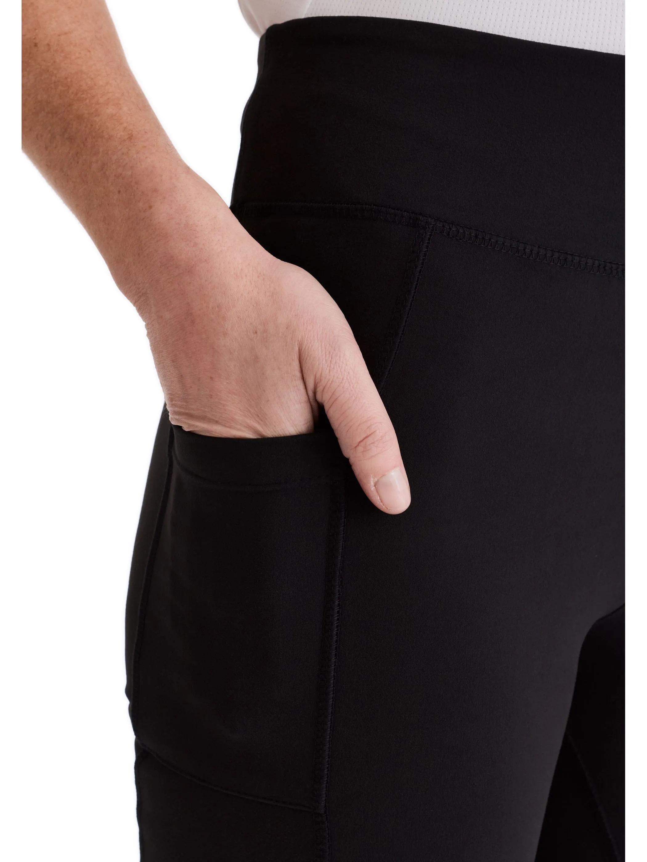 Stooker Athletic 07180060006999 Da-Sport 3/4-Leggings PISA Schwarz 762043 6999 3