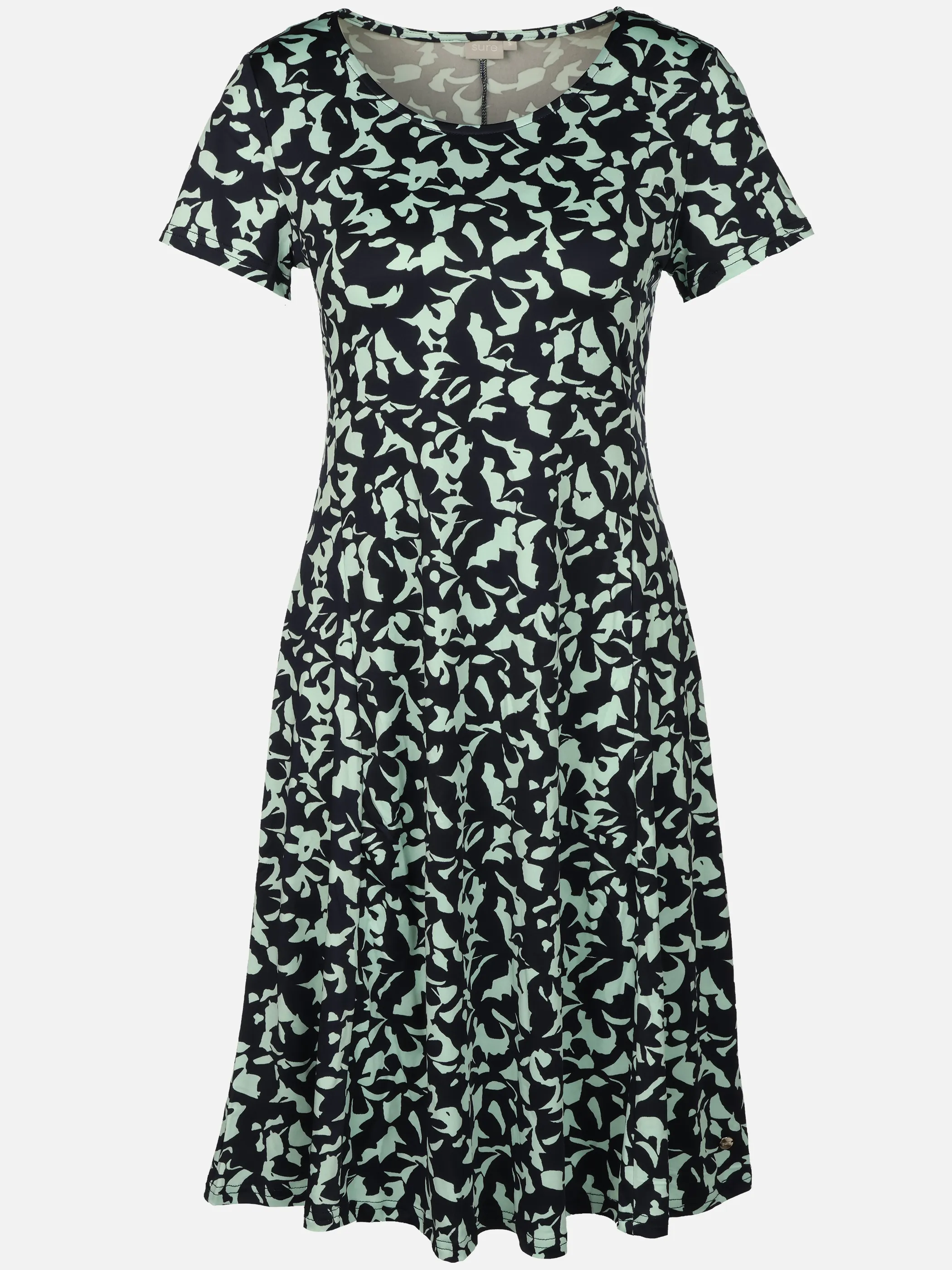 Sure Da-Jerseykleid Alloverprint Marine 924180 ICYMORN 1