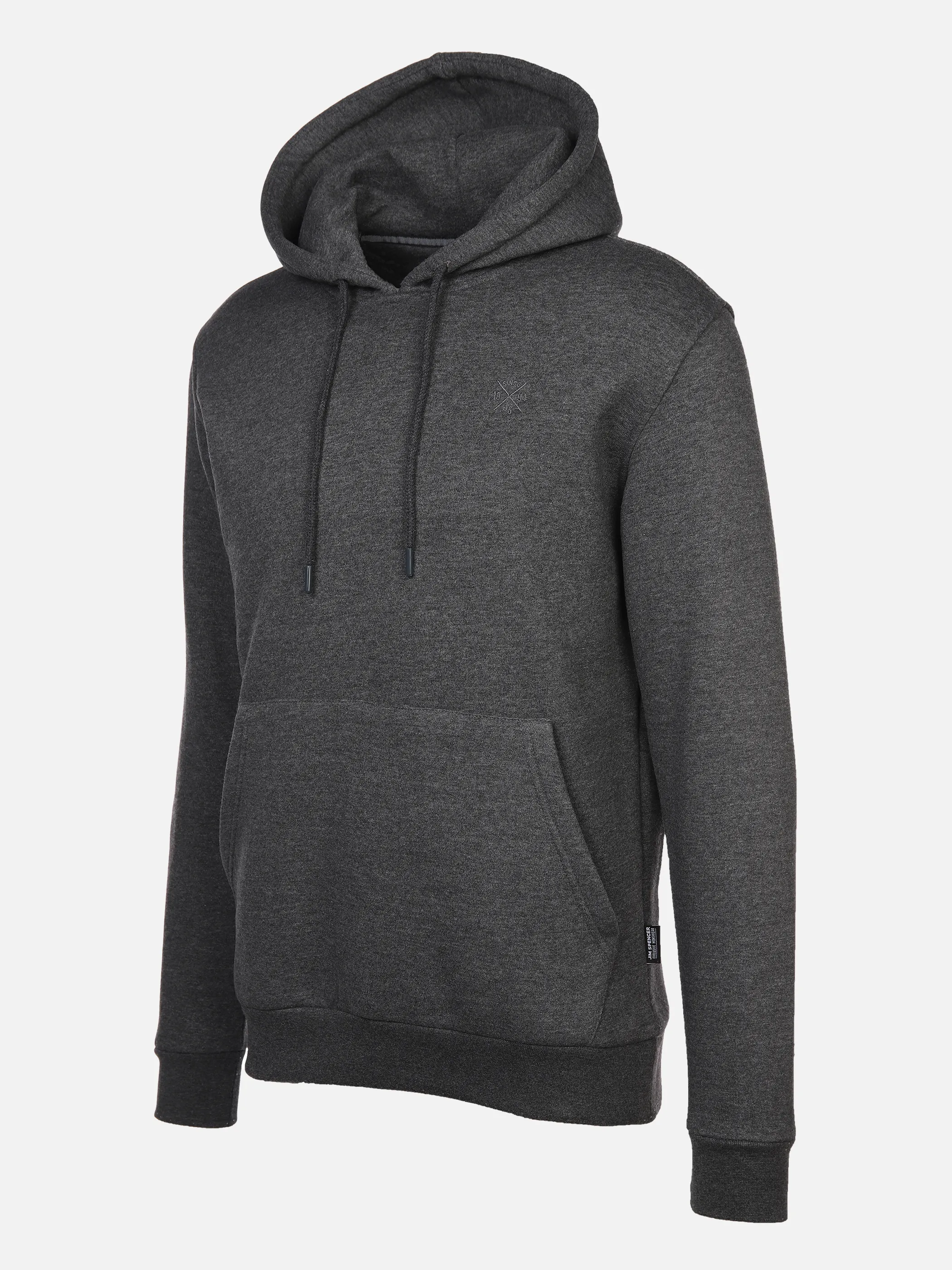 Jim Spencer He. Kapuzensweatshirt uni basic Grau 870101 GRAPHIT 3 Jim Spencer He. Kapuzensweatshirt uni basic Grau 870101 GRAPHIT 3