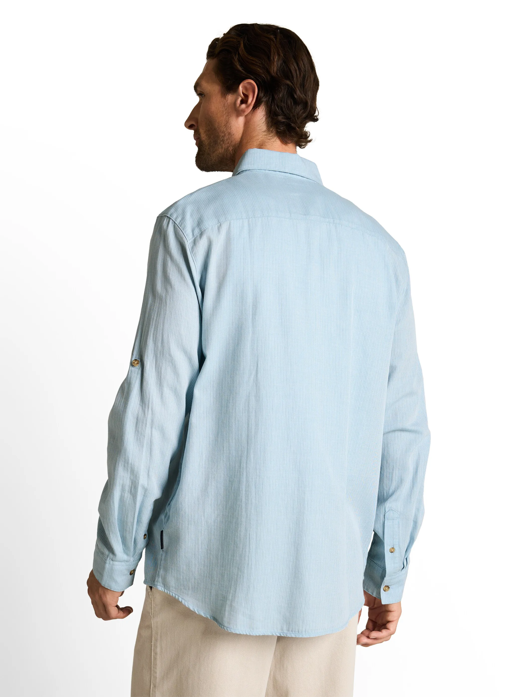Tom Tailor 1049593 structured shirt Blau 922114 39588 2
