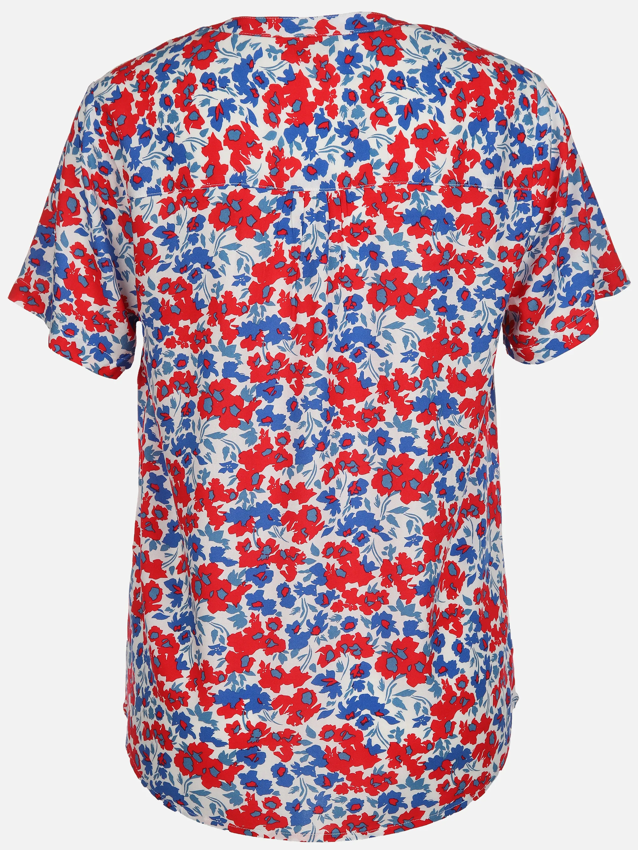 Sure Da-Bluse m. Druck Rot 890825 TOMATE 2