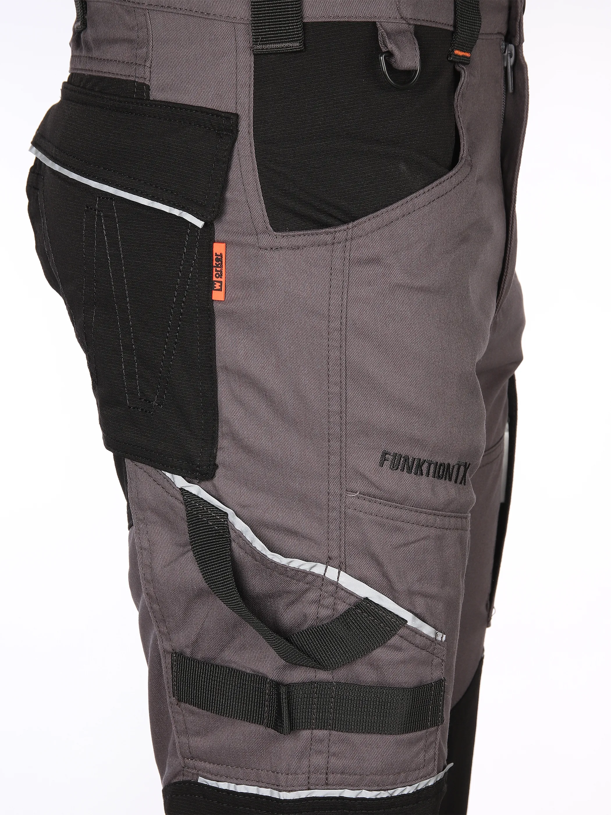 Worker He. Arbeitshose High Stretch Grau 898409 ANTHRA 4 Worker He. Arbeitshose High Stretch Grau 898409 ANTHRA 4