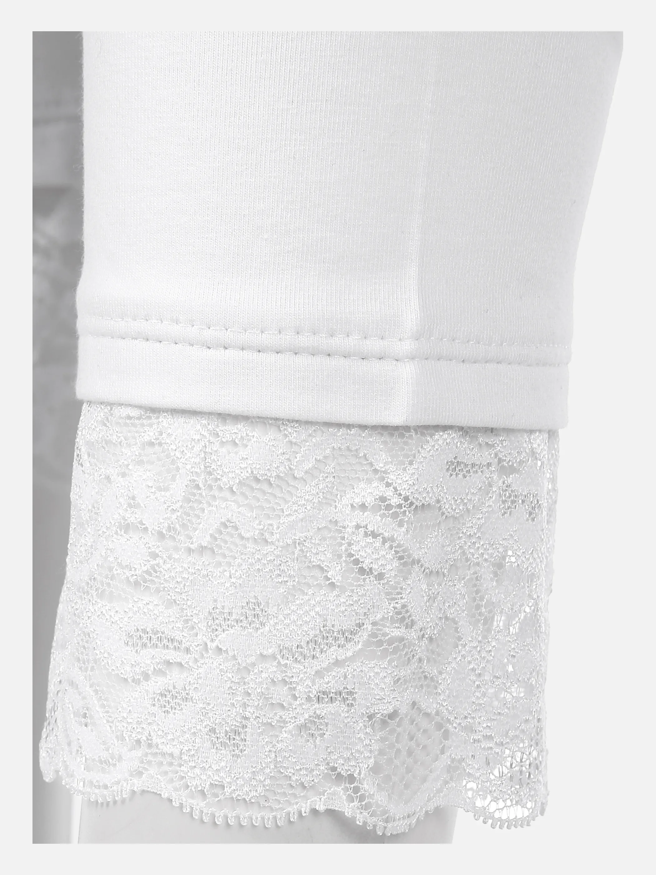 Sure Da-Capri-Leggings m. Spitze Weiß 833813 WHITE 3