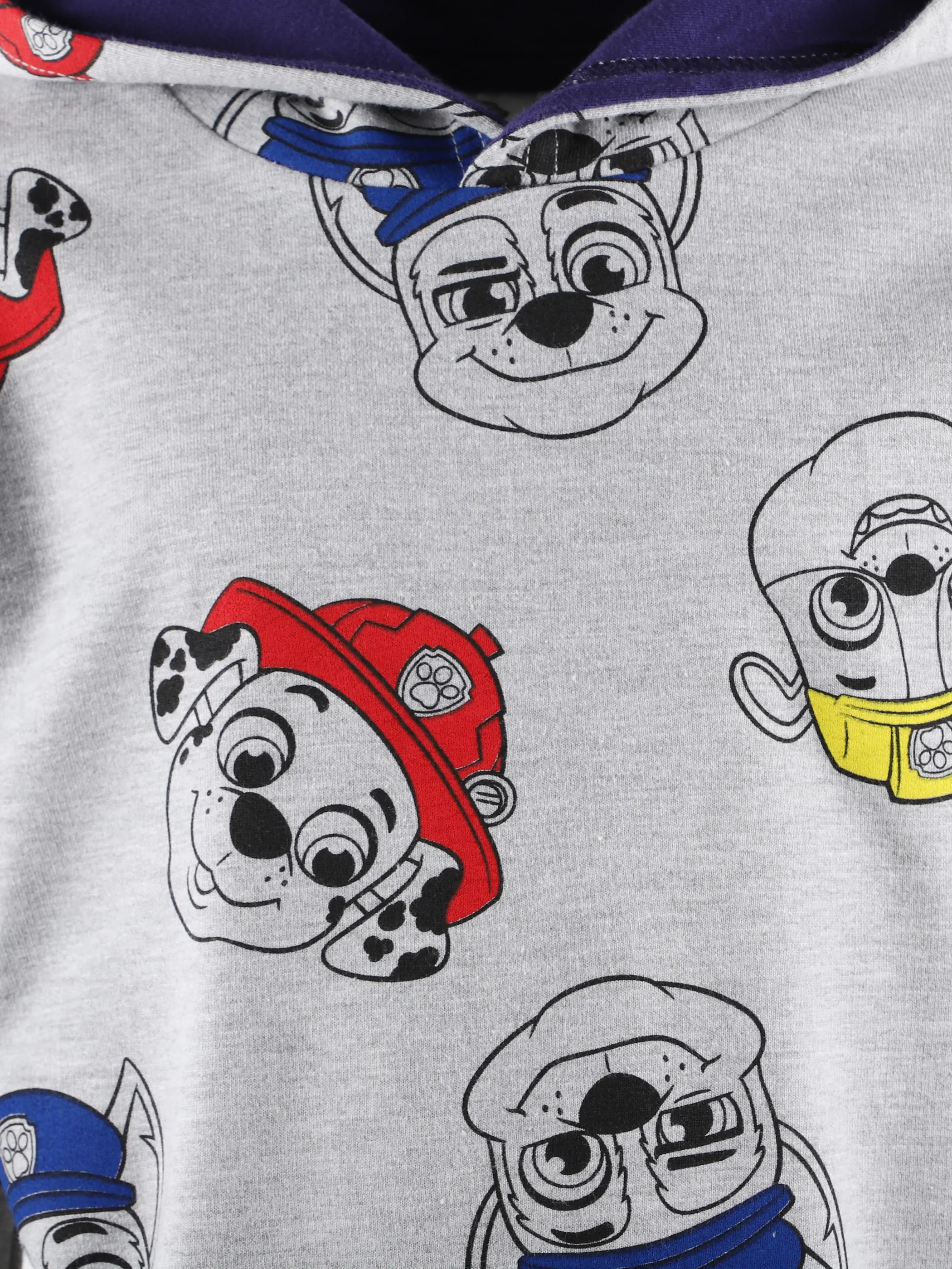 PAW Patrol KJ Sweat Hoodie mit Paw Patrol AOP in grau melange Grau 891553 GRAU MEL 3 PAW Patrol KJ Sweat Hoodie mit Paw Patrol AOP in grau melange Grau 891553 GRAU MEL 3
