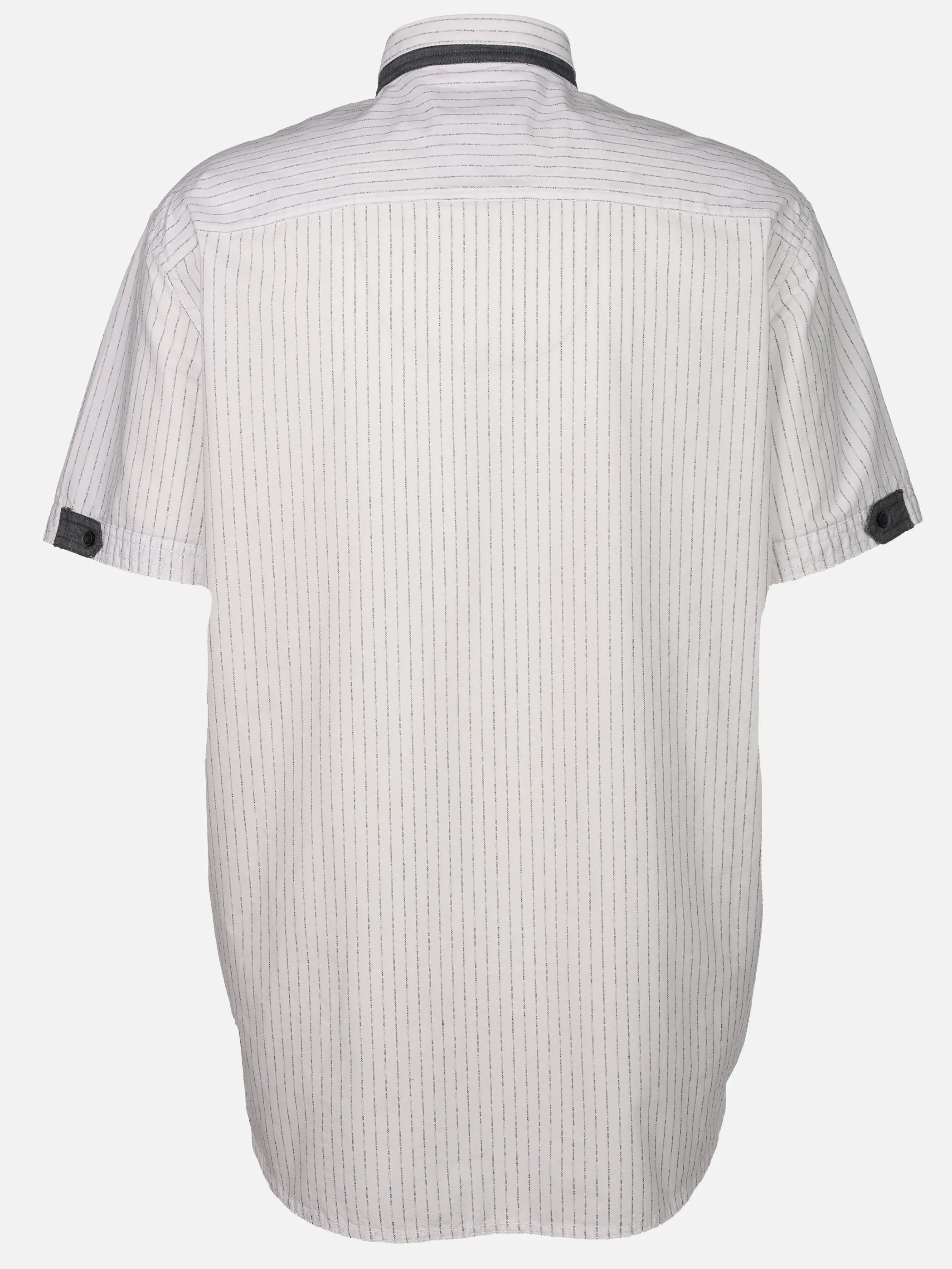 Jim Spencer He. Stehkragenhemd 1/2 Arm Grau 892170 GREY 2