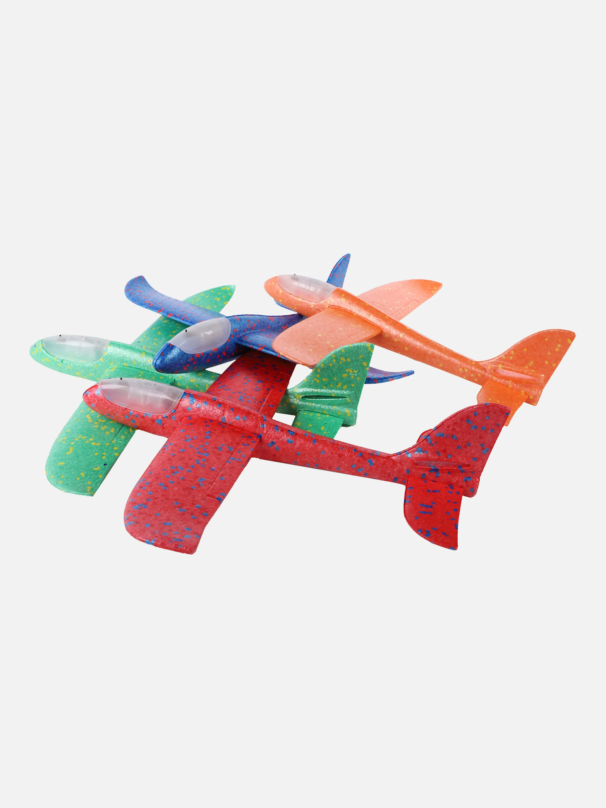 Spielzeug Flugzeug mit LED Rot 882211 ROT 3