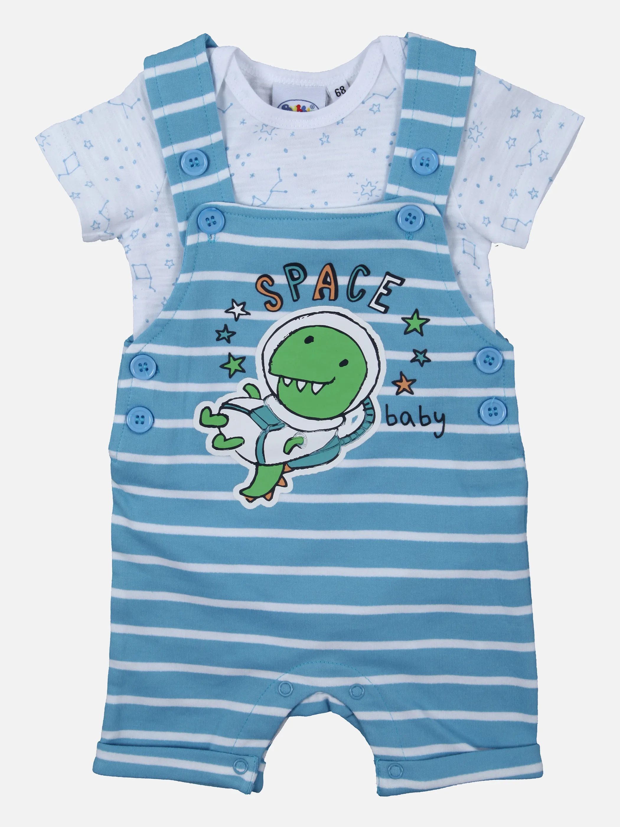 Bubble Gum BB NB 2er Set, Body weiß AOP Weiß 852066 WEIß 1
