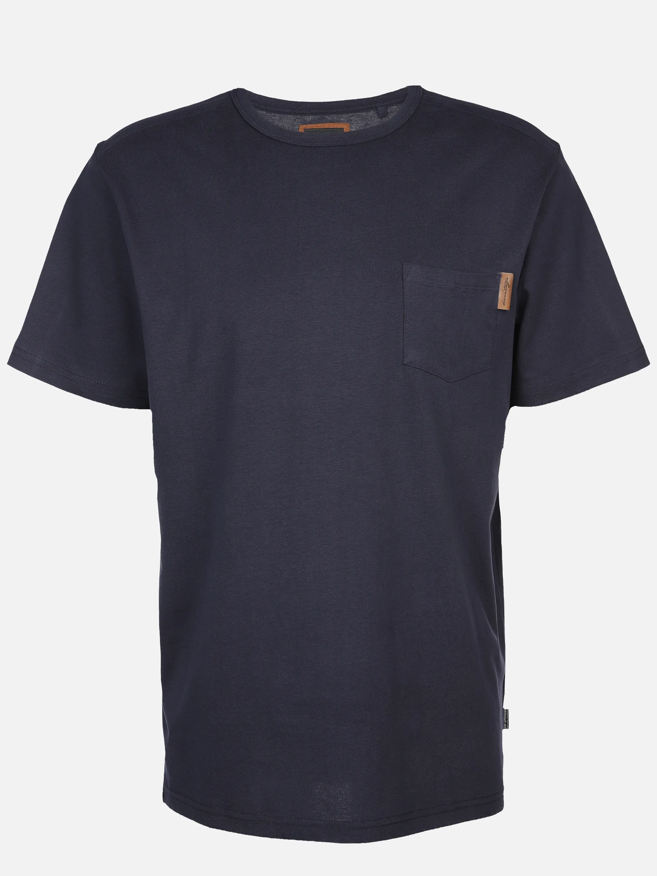 Jim Spencer He. T-Shirt 1/2 Arm carbonized Blau 898400 NAVY 1