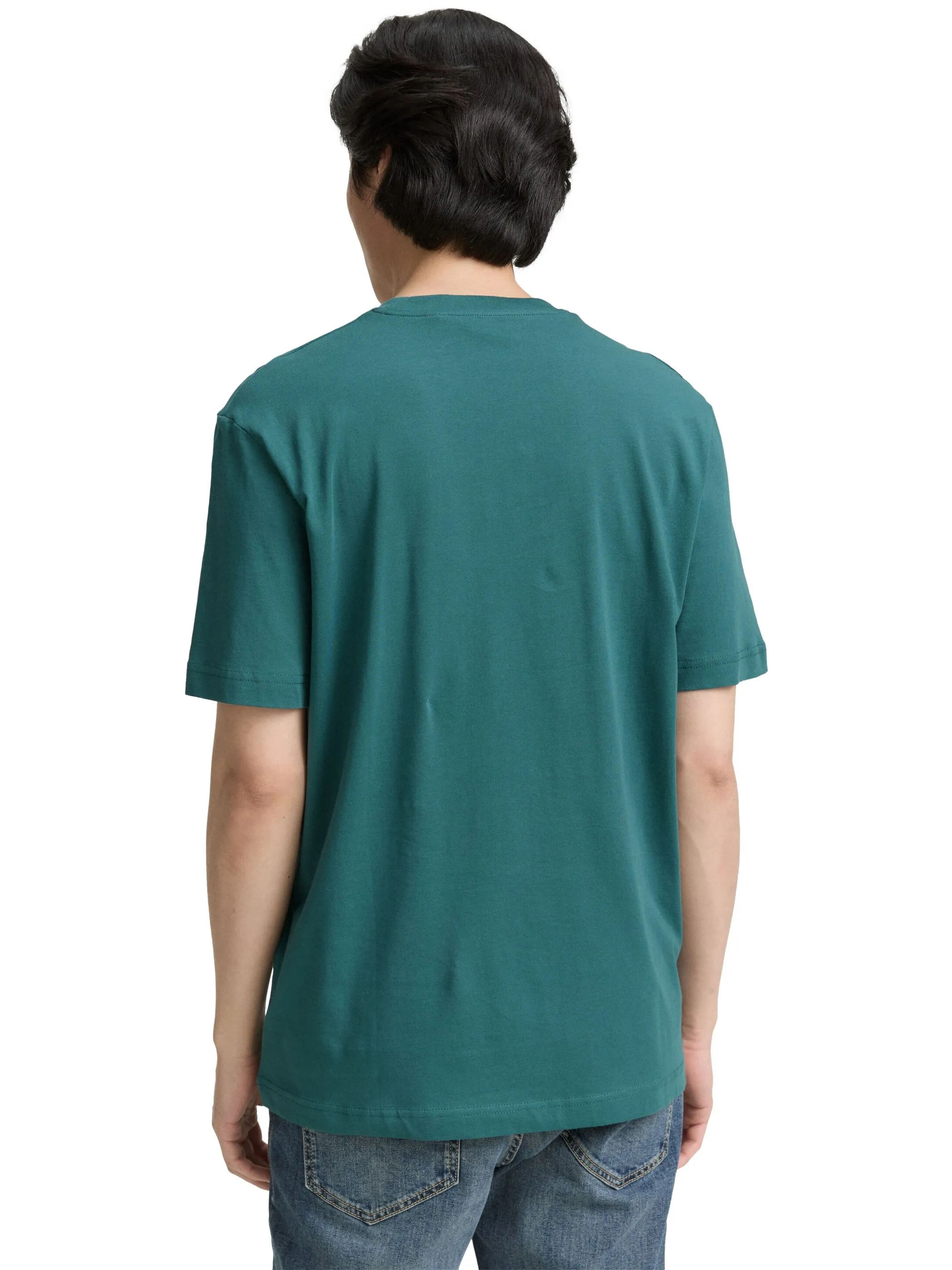 Tom Tailor 1037735 NOS logo tee Grün 884276 14171 2