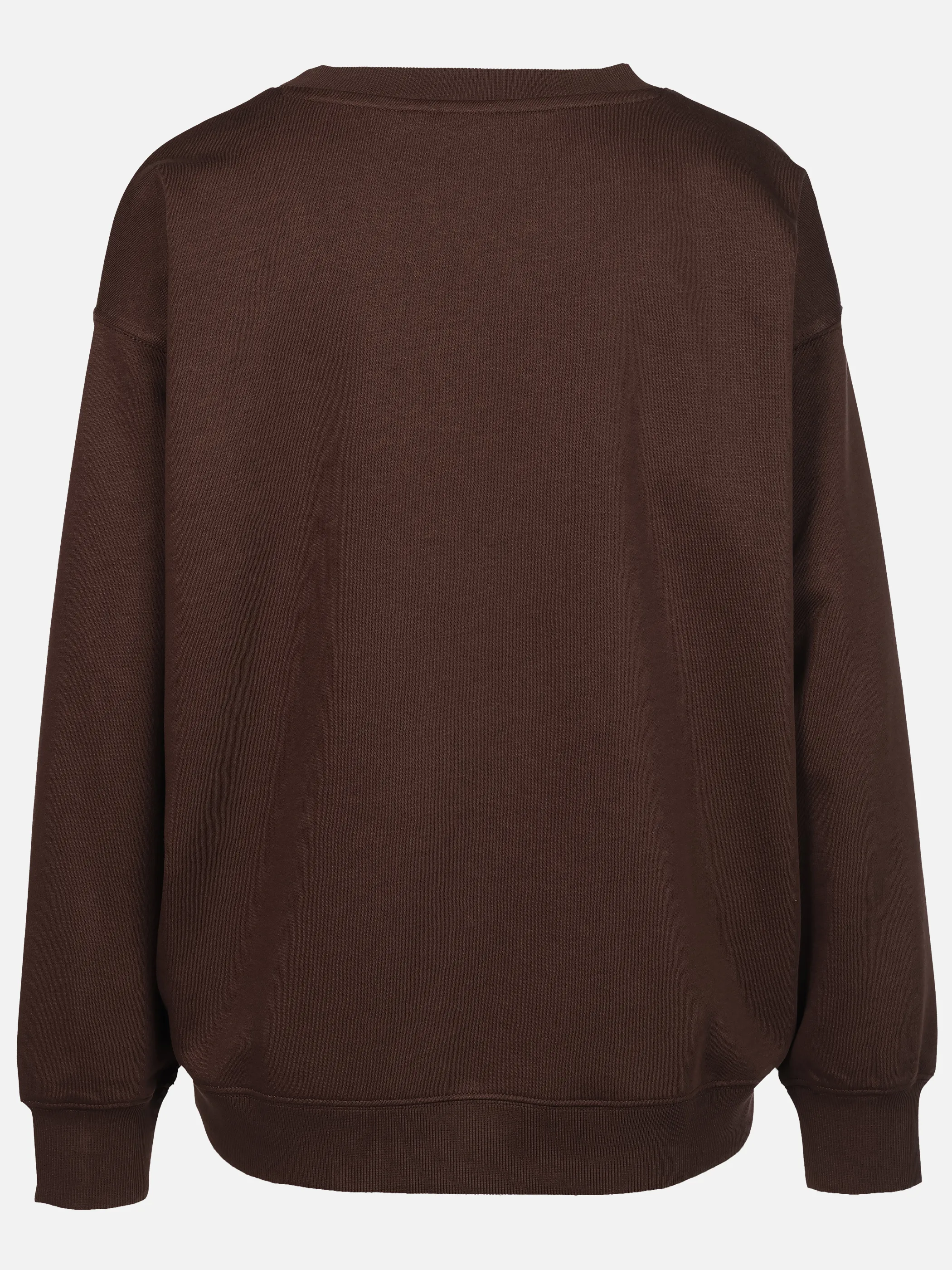 Sure Da-Sweatshirt m. Stickerei Braun 928159 JAVA 2