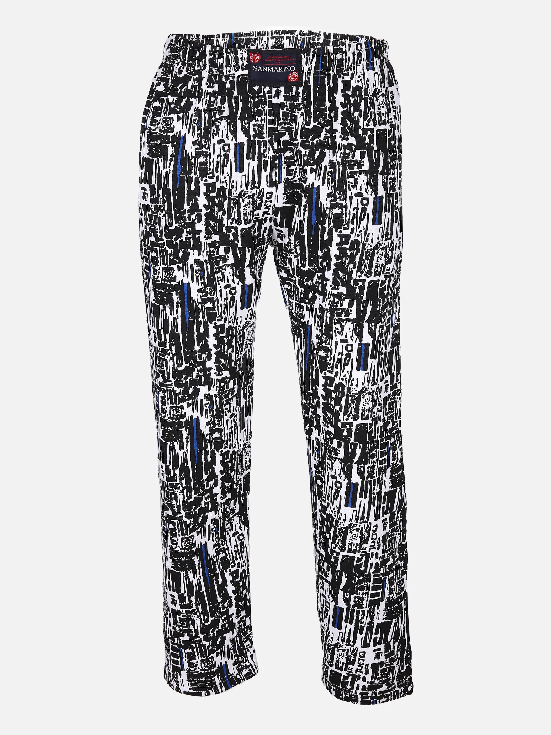 San Marino He-Bodybuilder Jogginghose Schwarz 826659 BLACK/WHIT 1