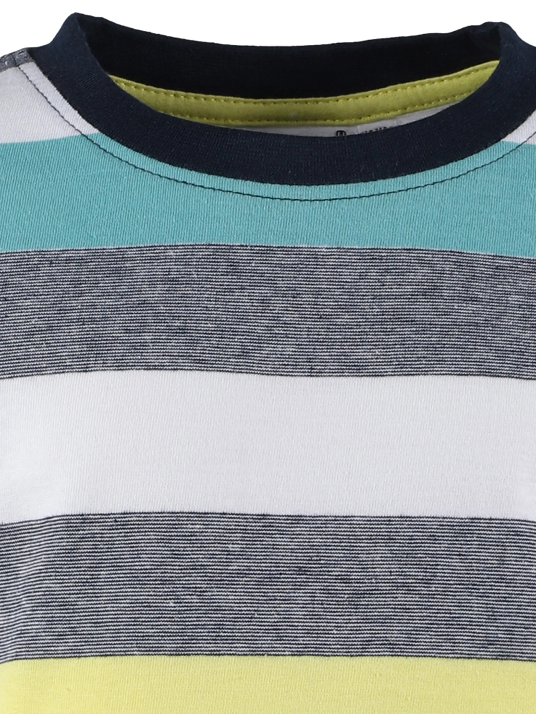 Stop + Go MB TShirt mit Streifen in gelb Weiß 862331 MULTICOLOR 3