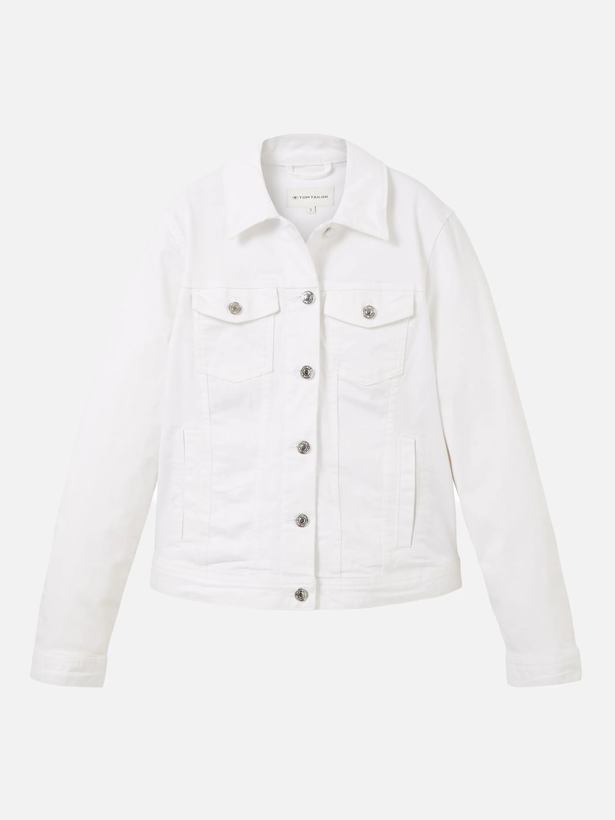 Tom Tailor 1036714 colored denim jacket Weiß 880111 20000 1