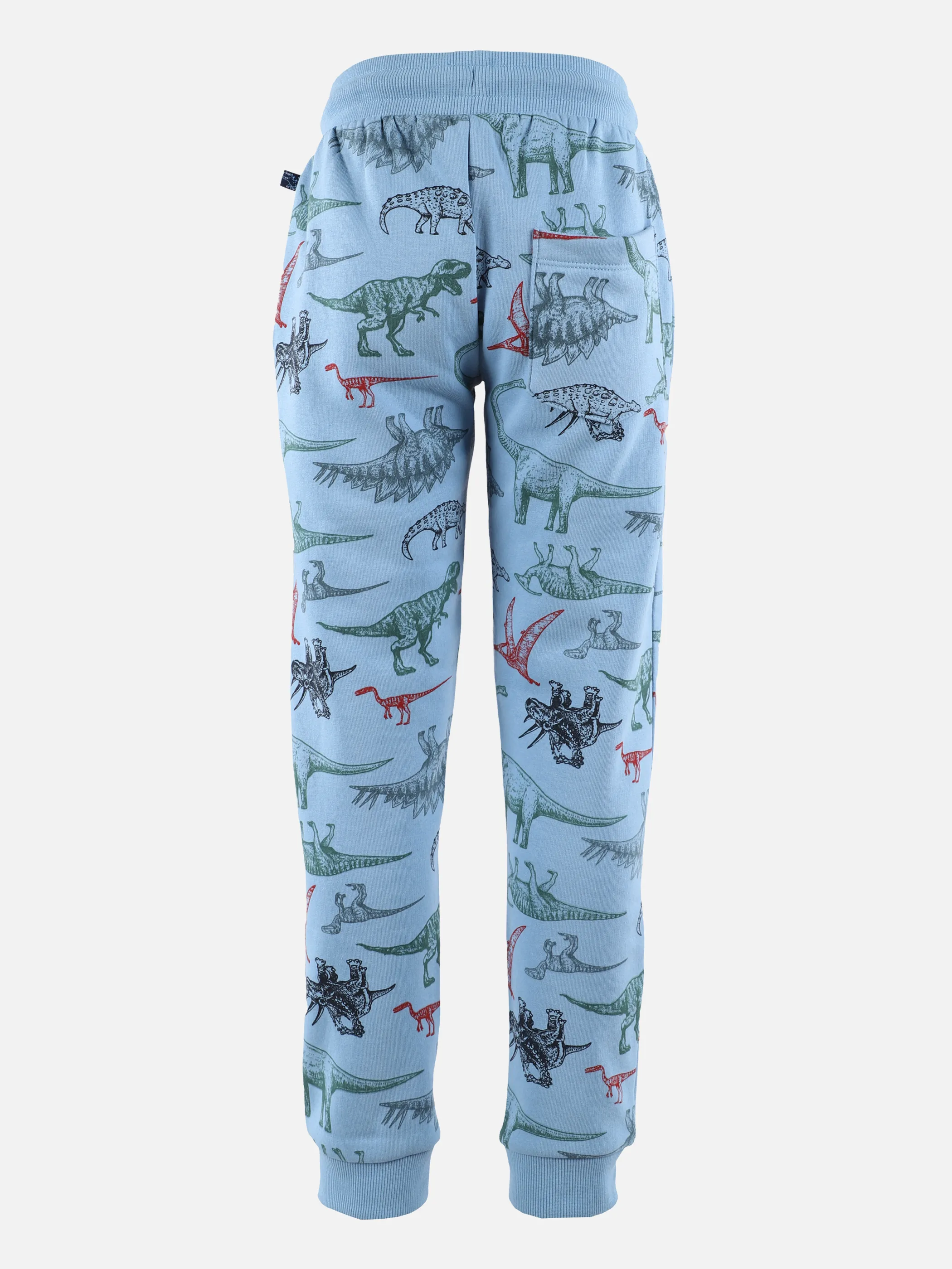 Stop + Go KJ Jogginghose in blau und navy mit AOP Dino Blau 881560 BLAU 2 Stop + Go KJ Jogginghose in blau und navy mit AOP Dino Blau 881560 BLAU 2