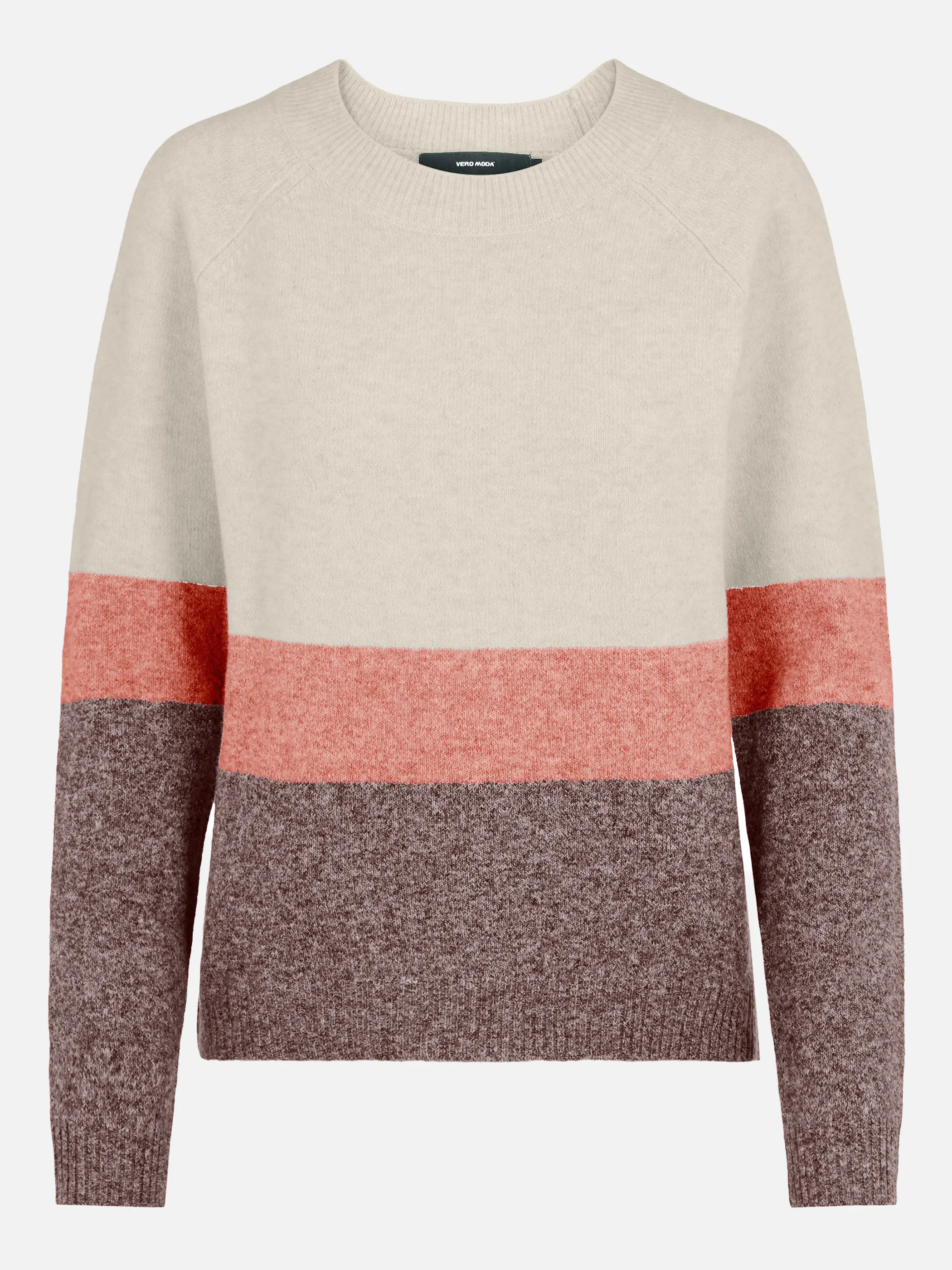 Vero Moda 10222423 VMDOFFY LS O-NECK BLO Weiß 821501 222913015 1