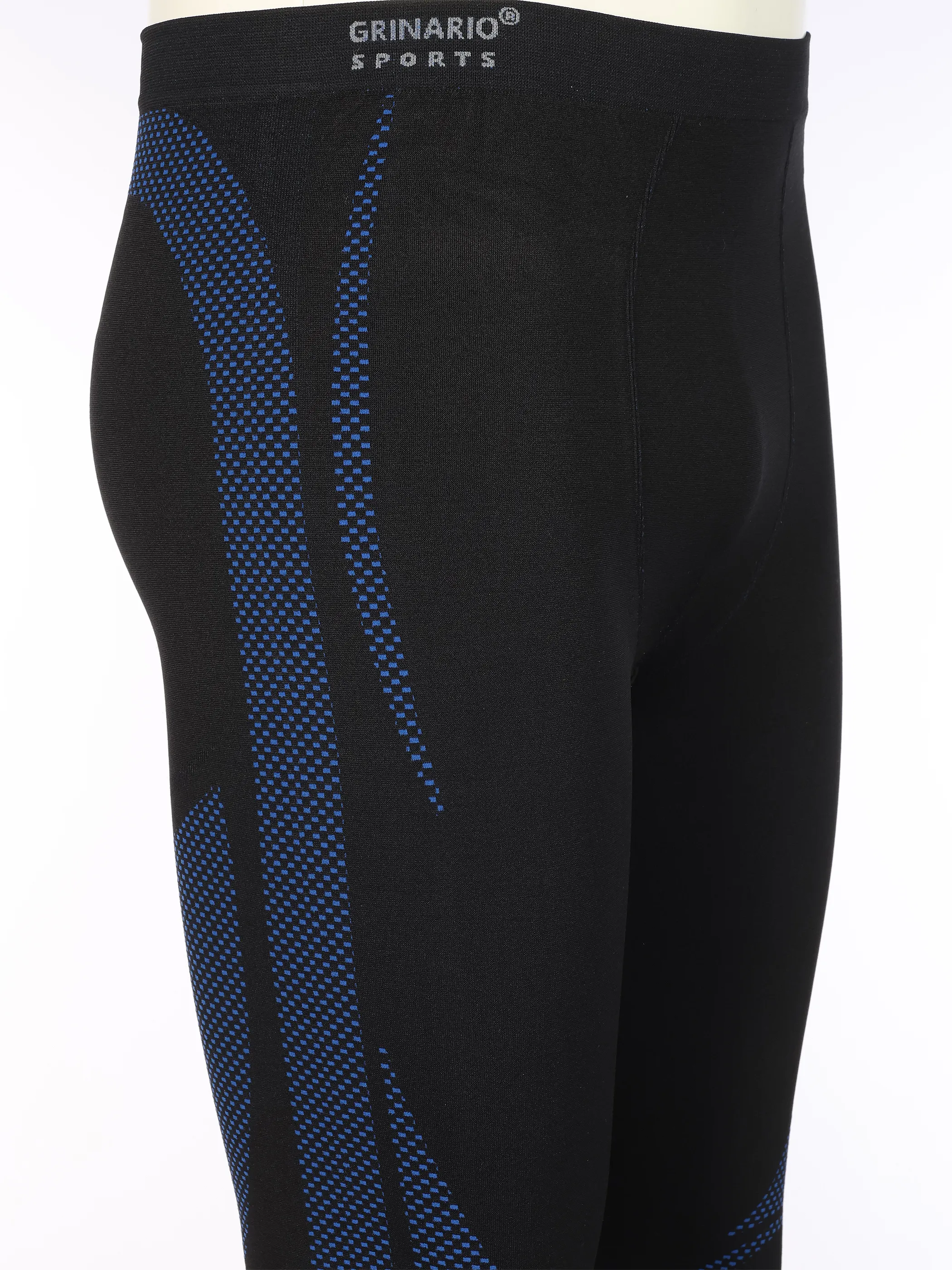 Grinario Sports He Funnktinshose lang Schwarz 931930 BLAU 4
