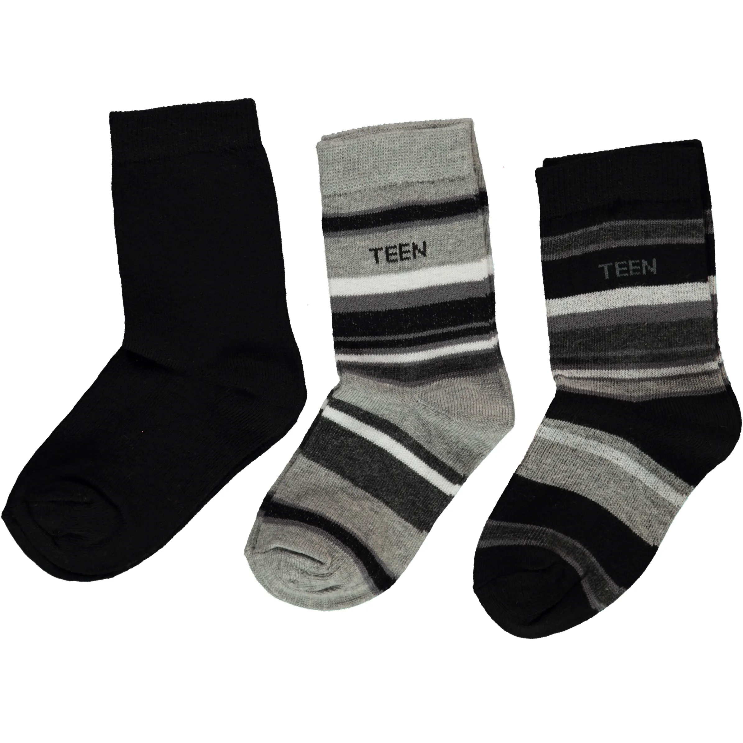Mineral Water Knabensocken 3er Pack - Teen Schwarz 737263 SCHWARZ 3