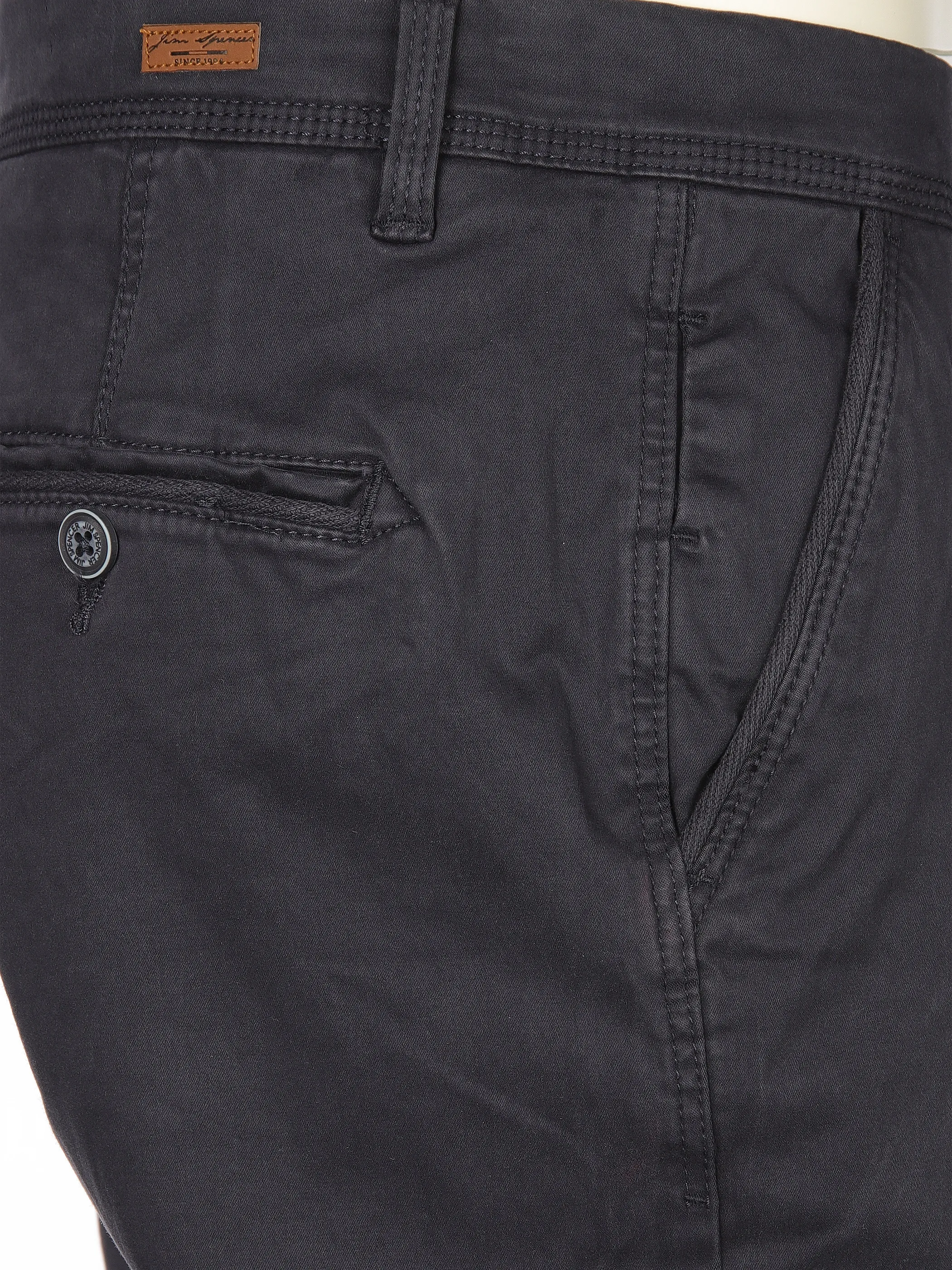 Jim Spencer He. Chinohose washer Blau 834537 NAVY DARK 4