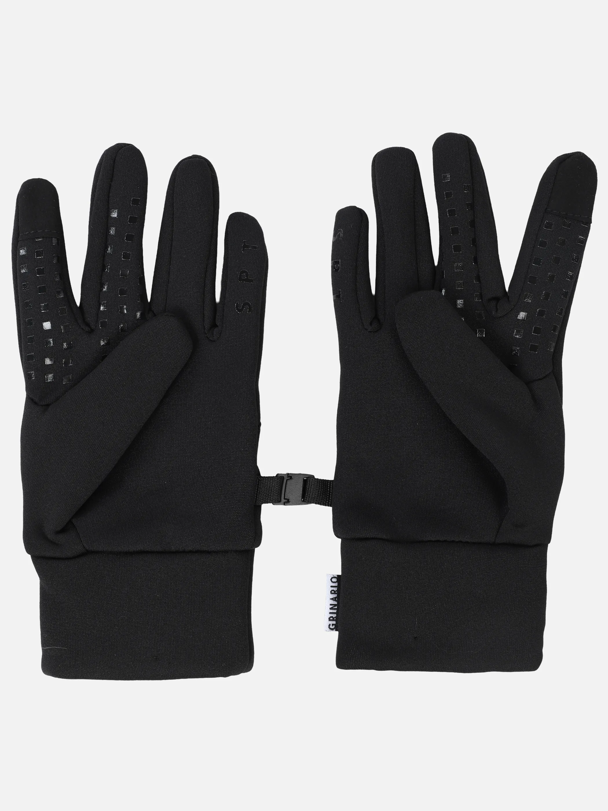 Grinario Sports He-Laufhandschuhe Schwarz 929913 BLACK 3