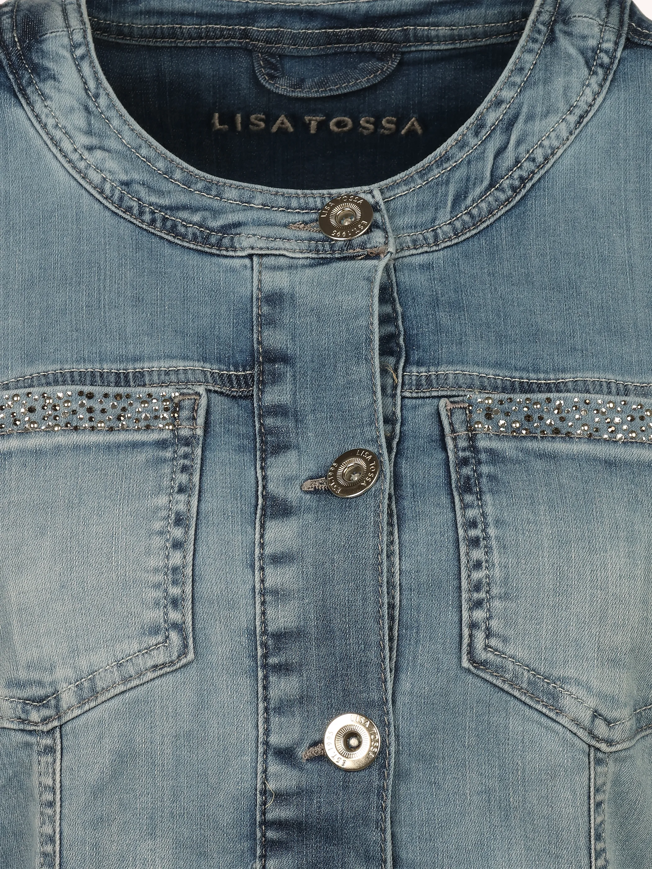 Lisa Tossa Da-Jeansjacke Blau 926968 LIGHT BLUE 3