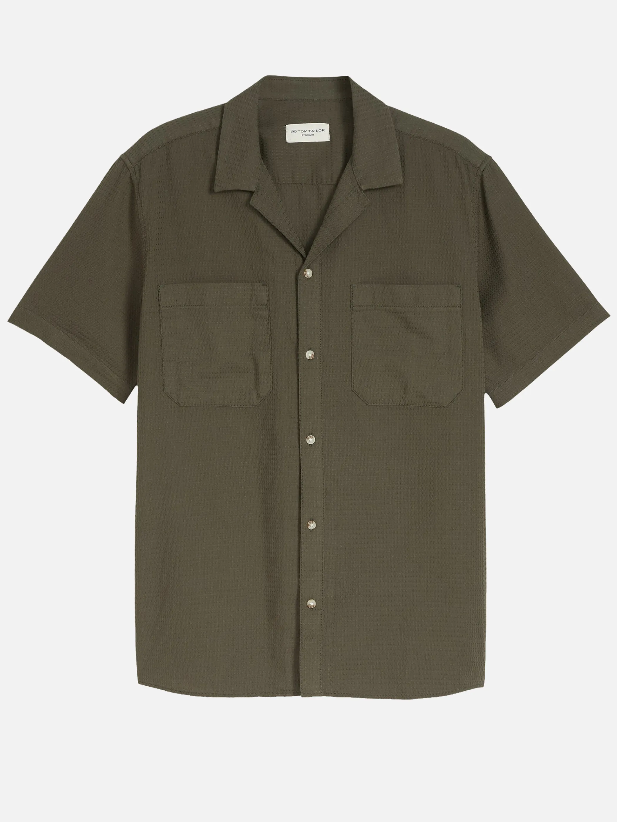 Tom Tailor 1049609 resort shirt Grün 922125 26543 3