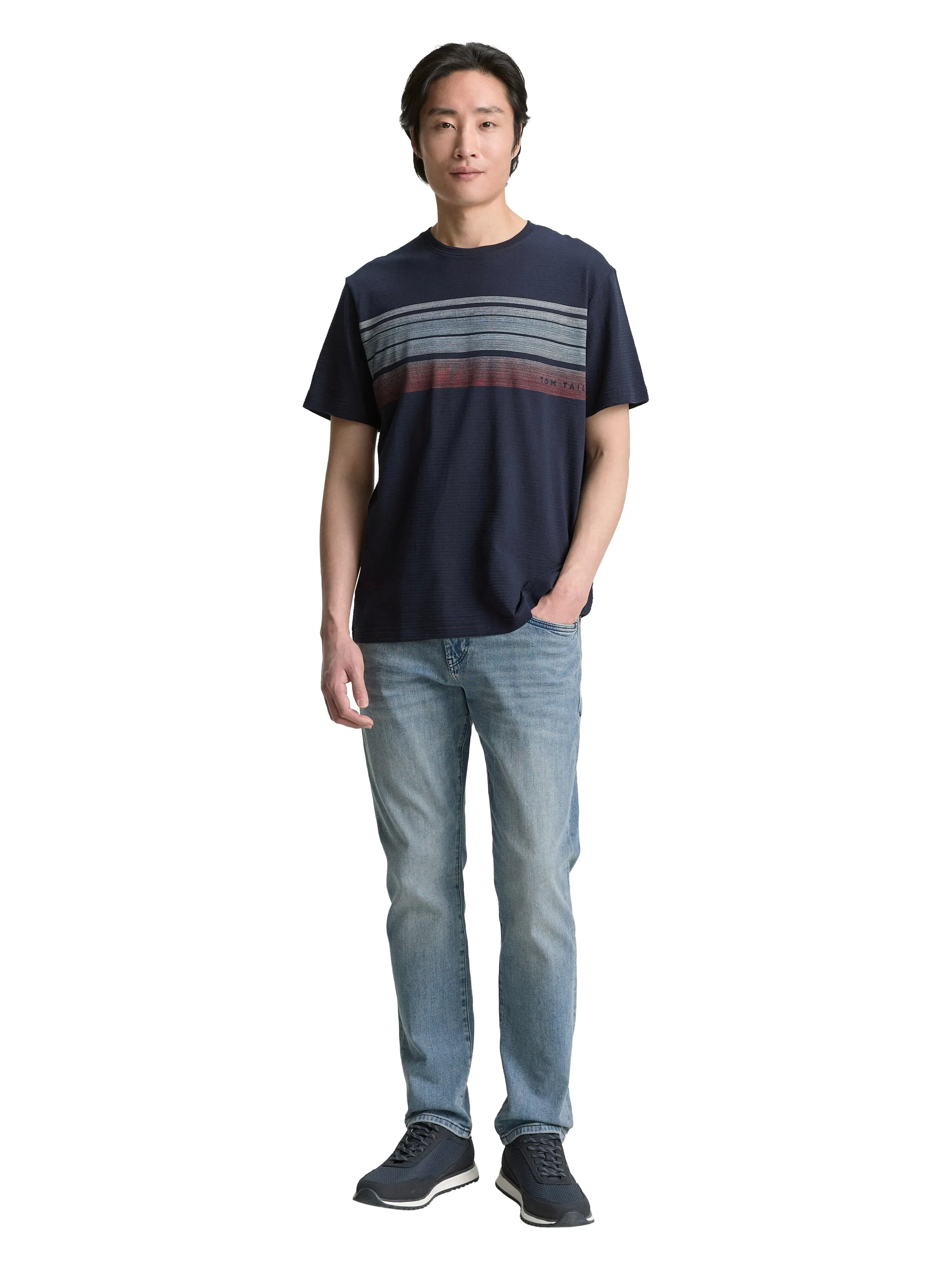 Tom Tailor 1046798 t-shirt with print Marine 910582 10668 4