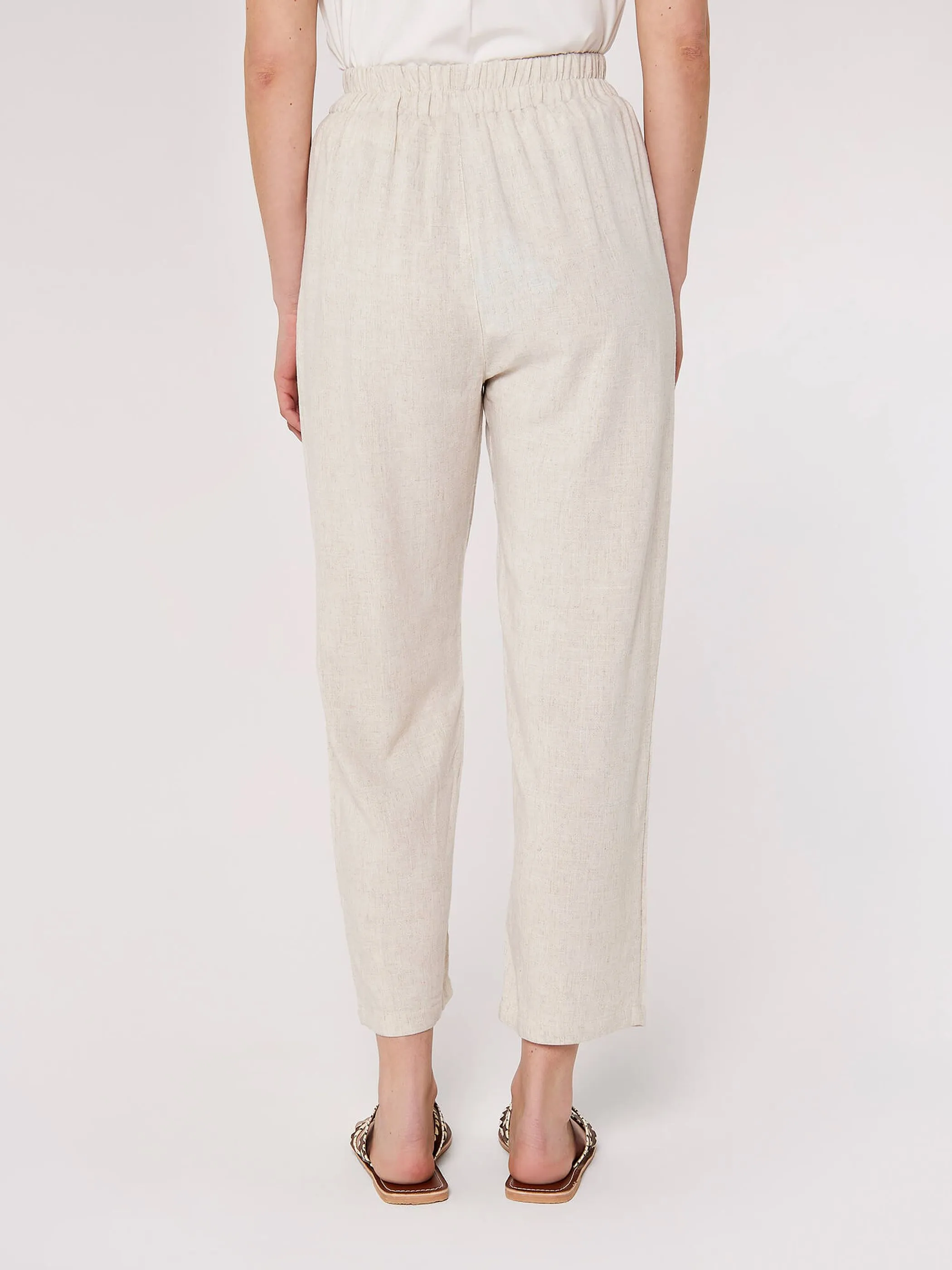Apricot 713017 Apricot Pkts Linen Mix Beige 919510 STO 2