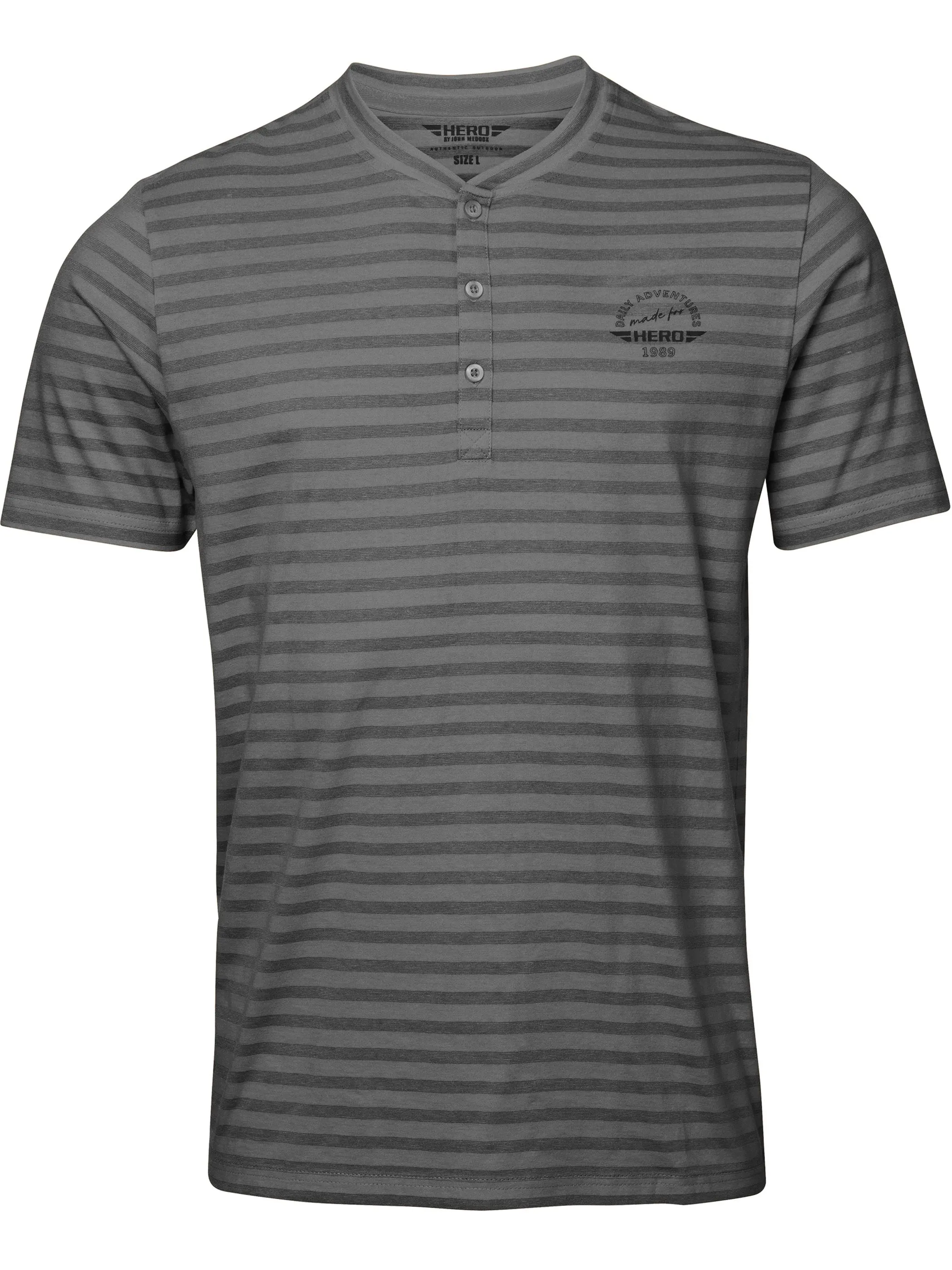 HERO by John Medoox 74320210009443 He. T-Shirts / Grau 913849 9443 1 HERO by John Medoox 74320210009443 He. T-Shirts / Grau 913849 9443 1