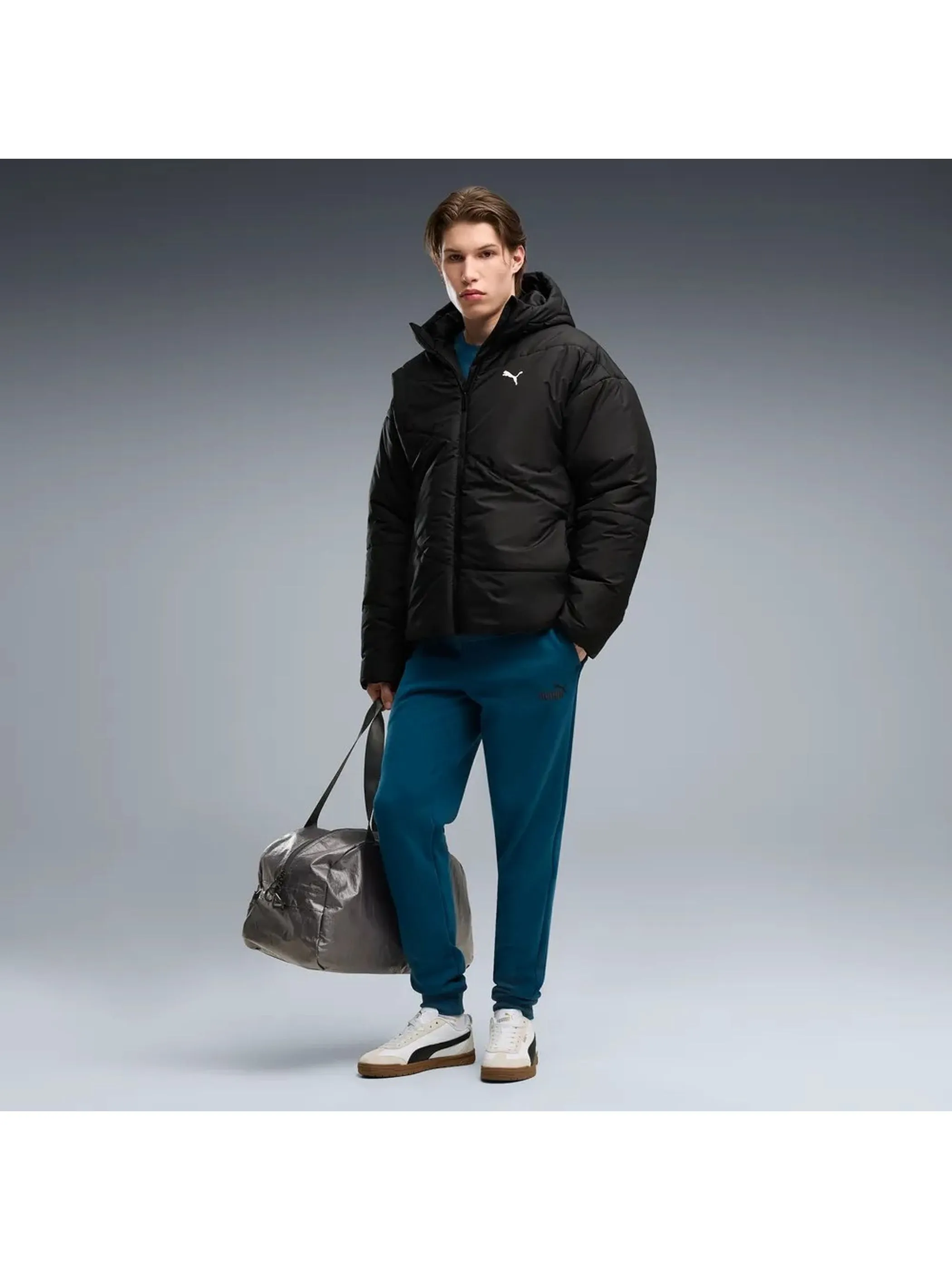Puma 682607-36 He-Sweatpants ESS NO. 1 LOGO Türkis 931705 36 3