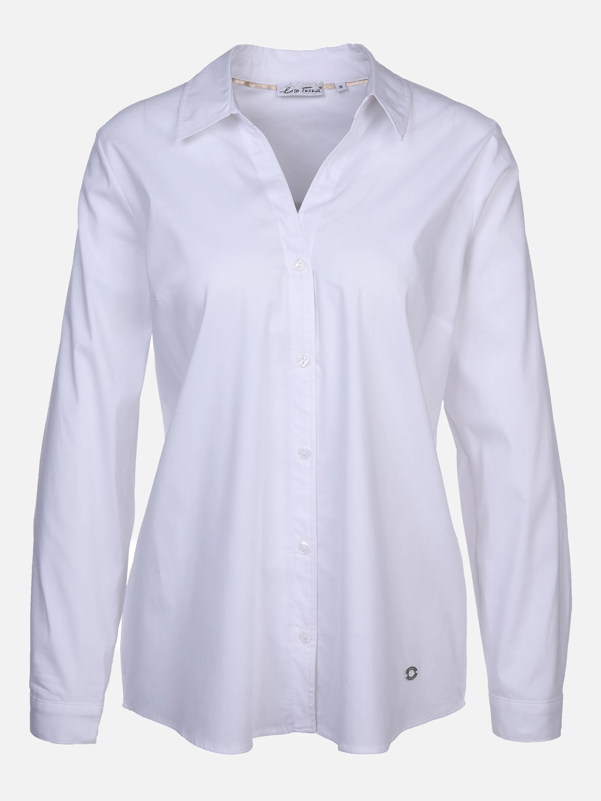 Lisa Tossa Da-Hemdbluse langarm Weiß 877838 WEIß 1 Lisa Tossa Da-Hemdbluse langarm Weiß 877838 WEIß 1