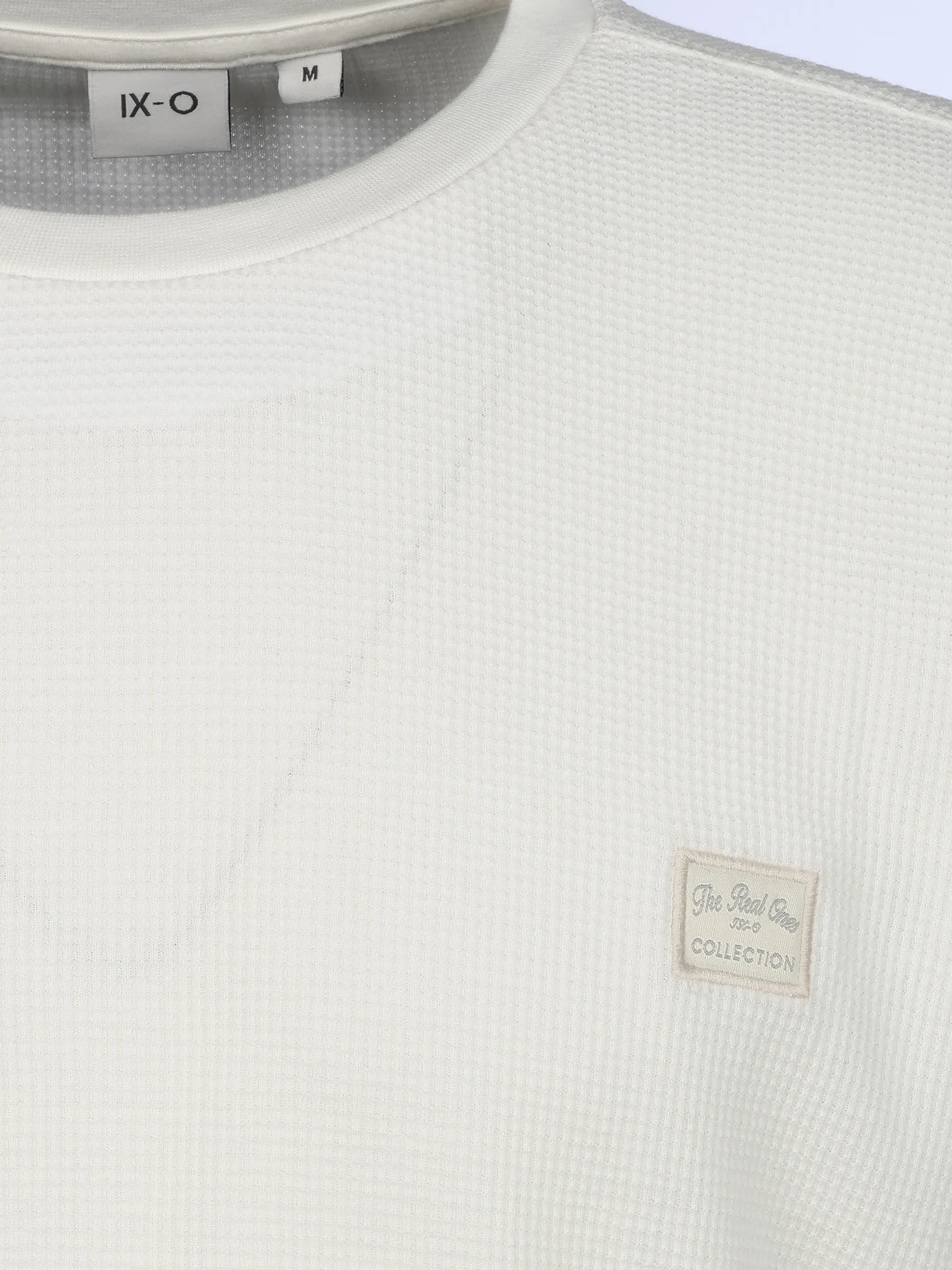 IX-O YF He-T-Shirt, longsleeve Weiß 930466 OFFWHITE 3