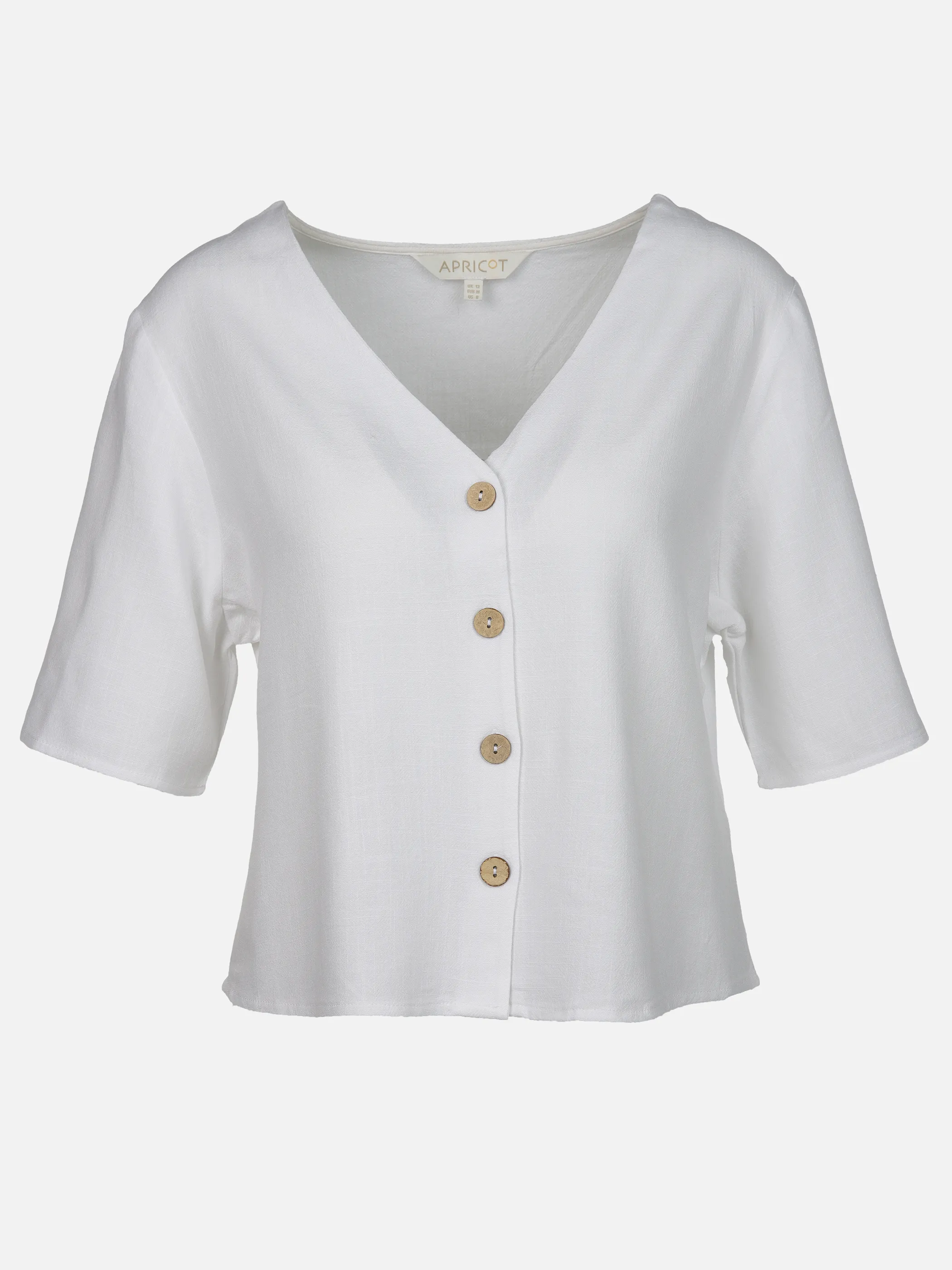 Apricot 460874 Apricot Half Sleeve But Weiß 900759 CRM 1