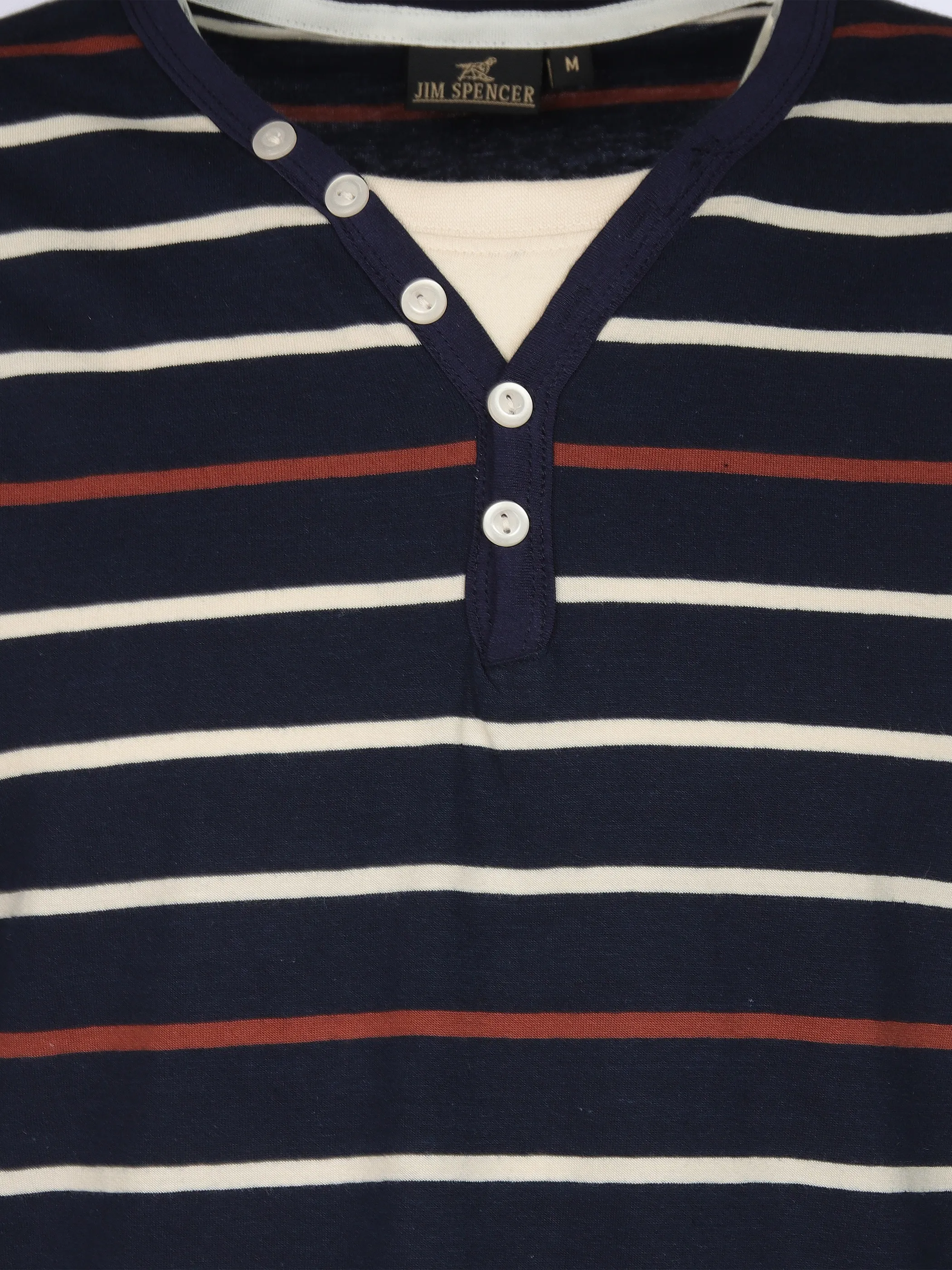 Jim Spencer He. Schlafanzug lang Serafino Blau 913549 NAVY 3