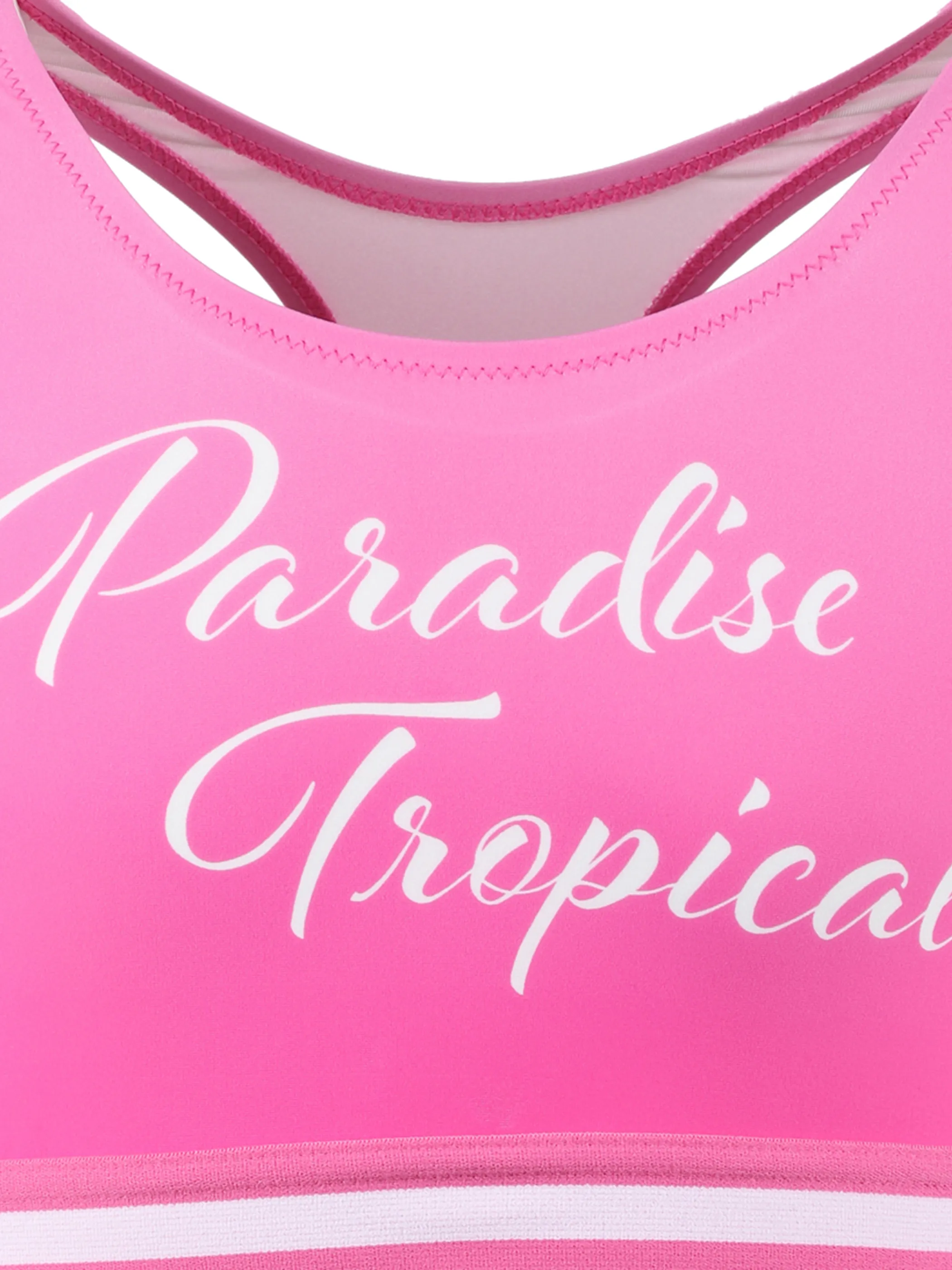 Stop + Go Md-Bustier-Bikini-Set m.Druck Pink 861513 PINK 3