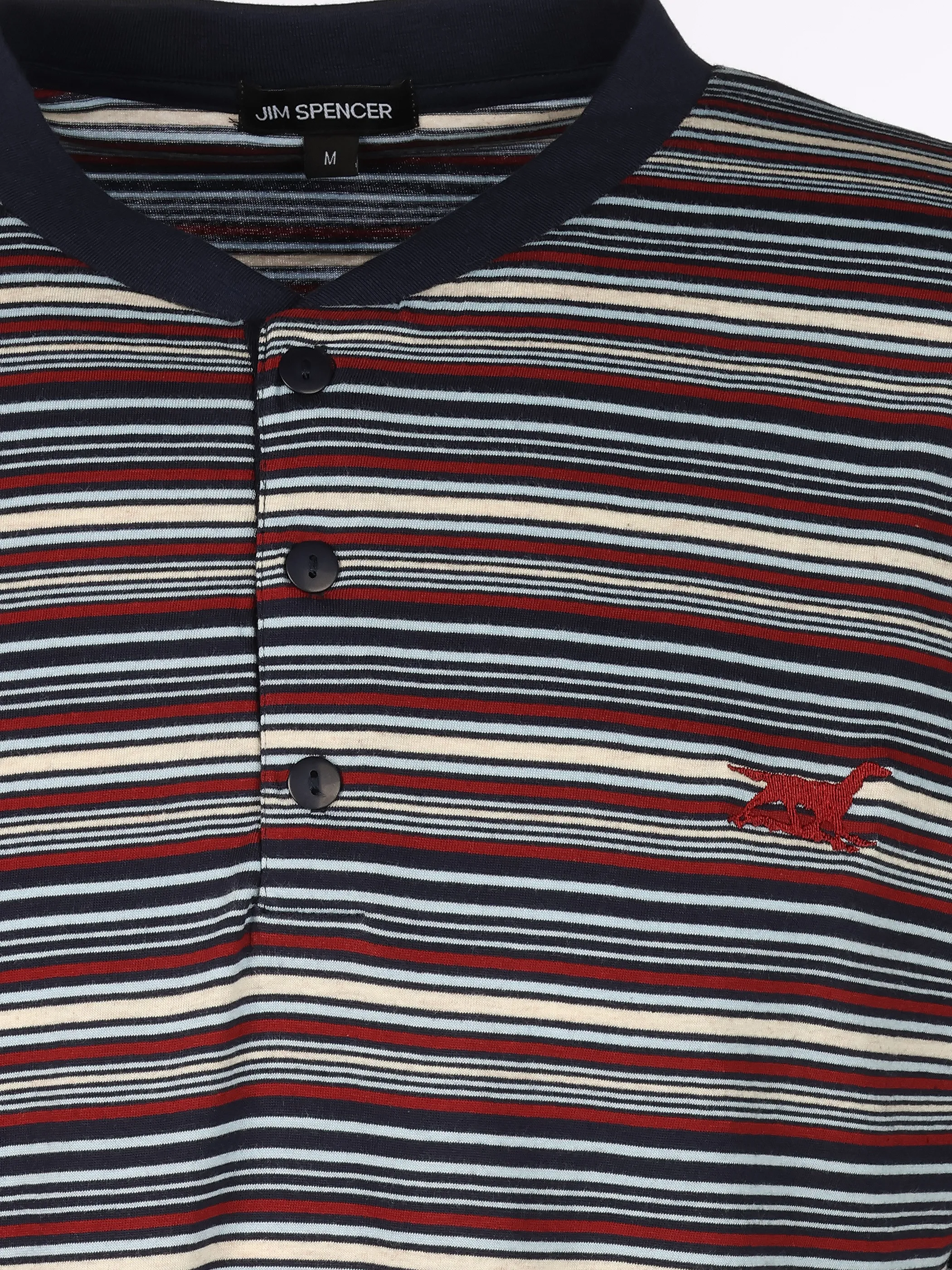 Jim Spencer He. Schlafshorty Serafino gest Blau 923113 NAVY 3