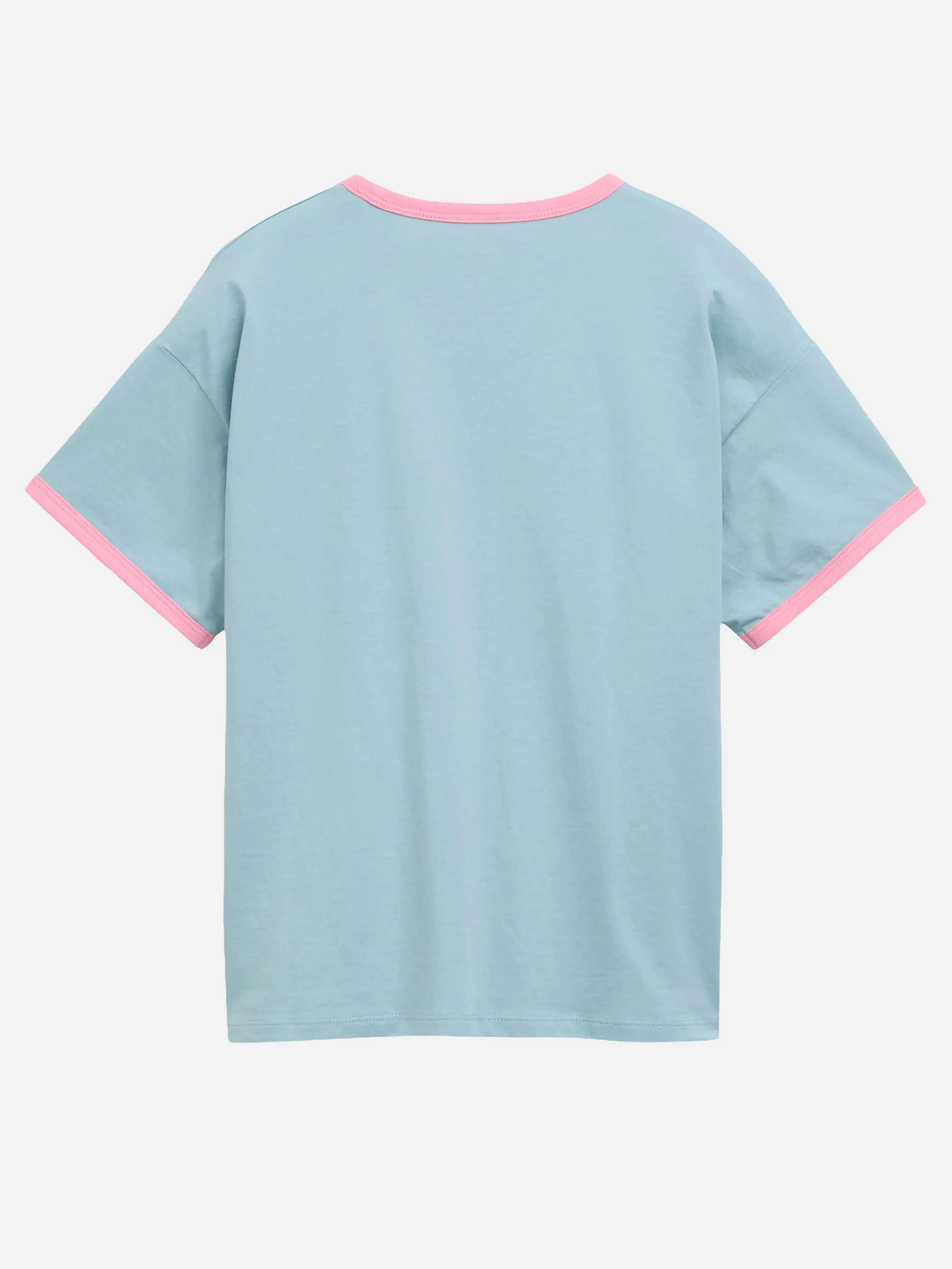 Tom Tailor 1052567 oversize printed T-shi Blau 934458 30838 2