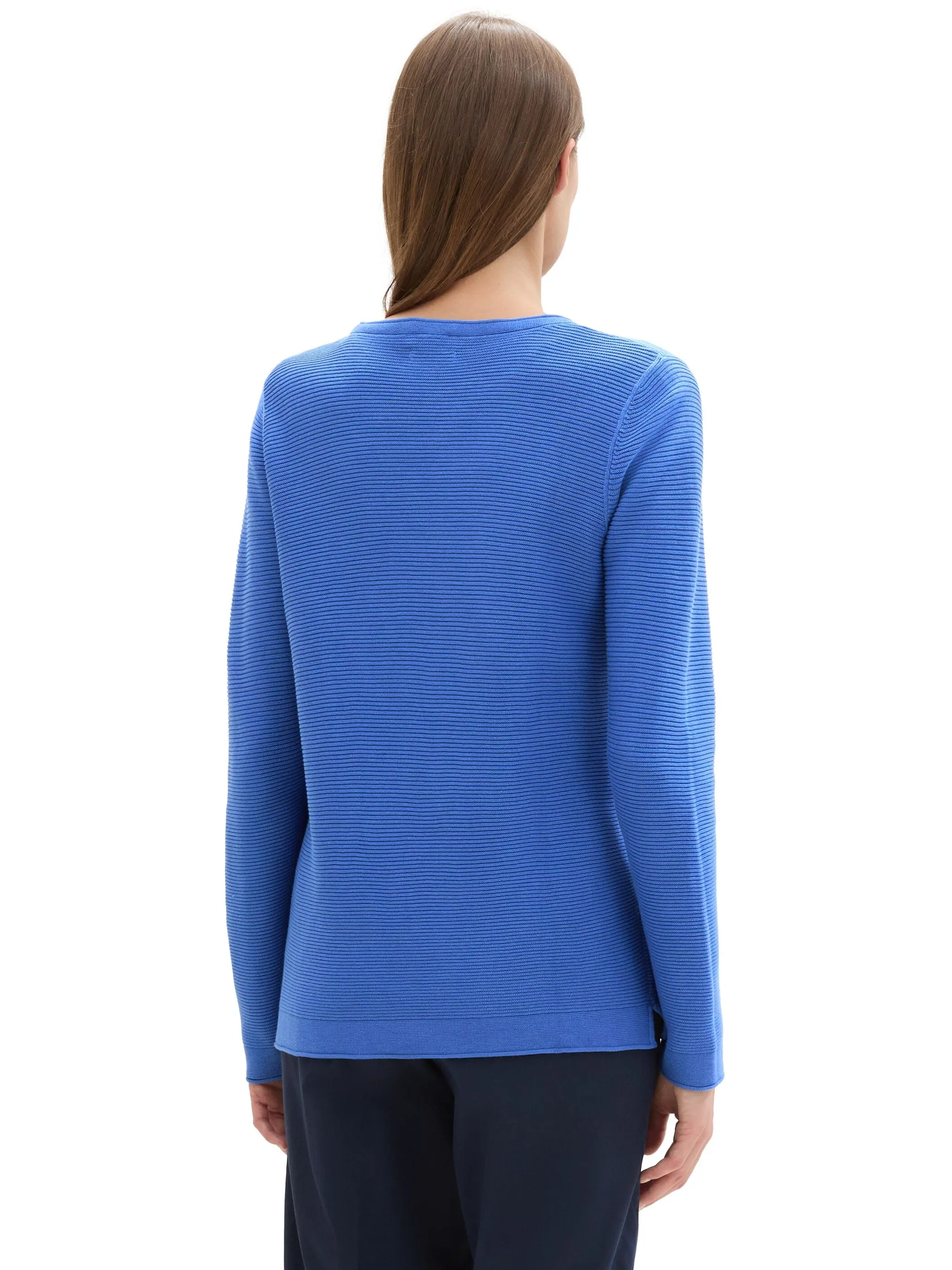 Tom Tailor 1016350 NOS sweater new ottoma Blau 827729 10619 2