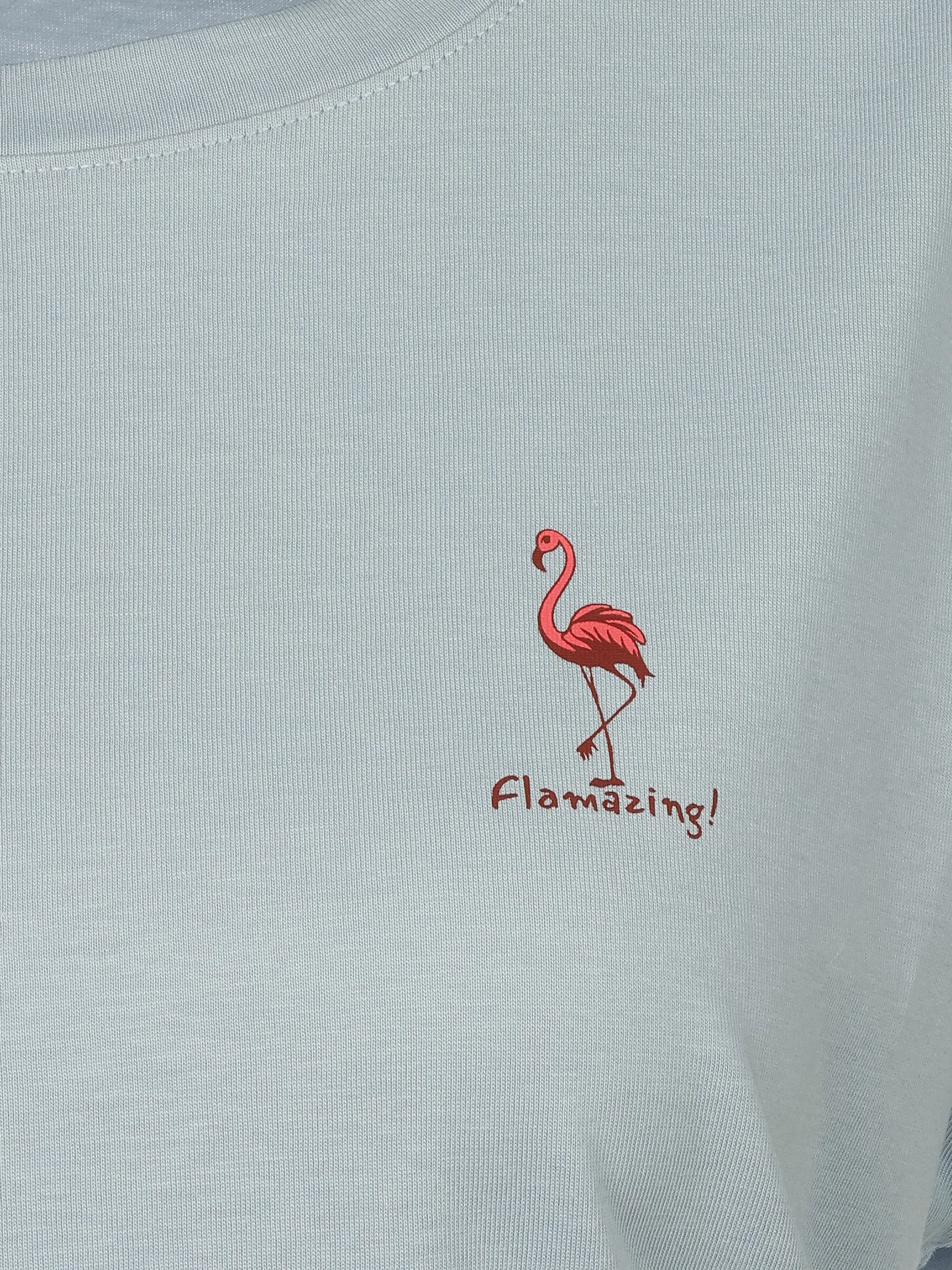 s.Oliver 2184730 T-Shirt mit Print Blau 930463 50D6 3