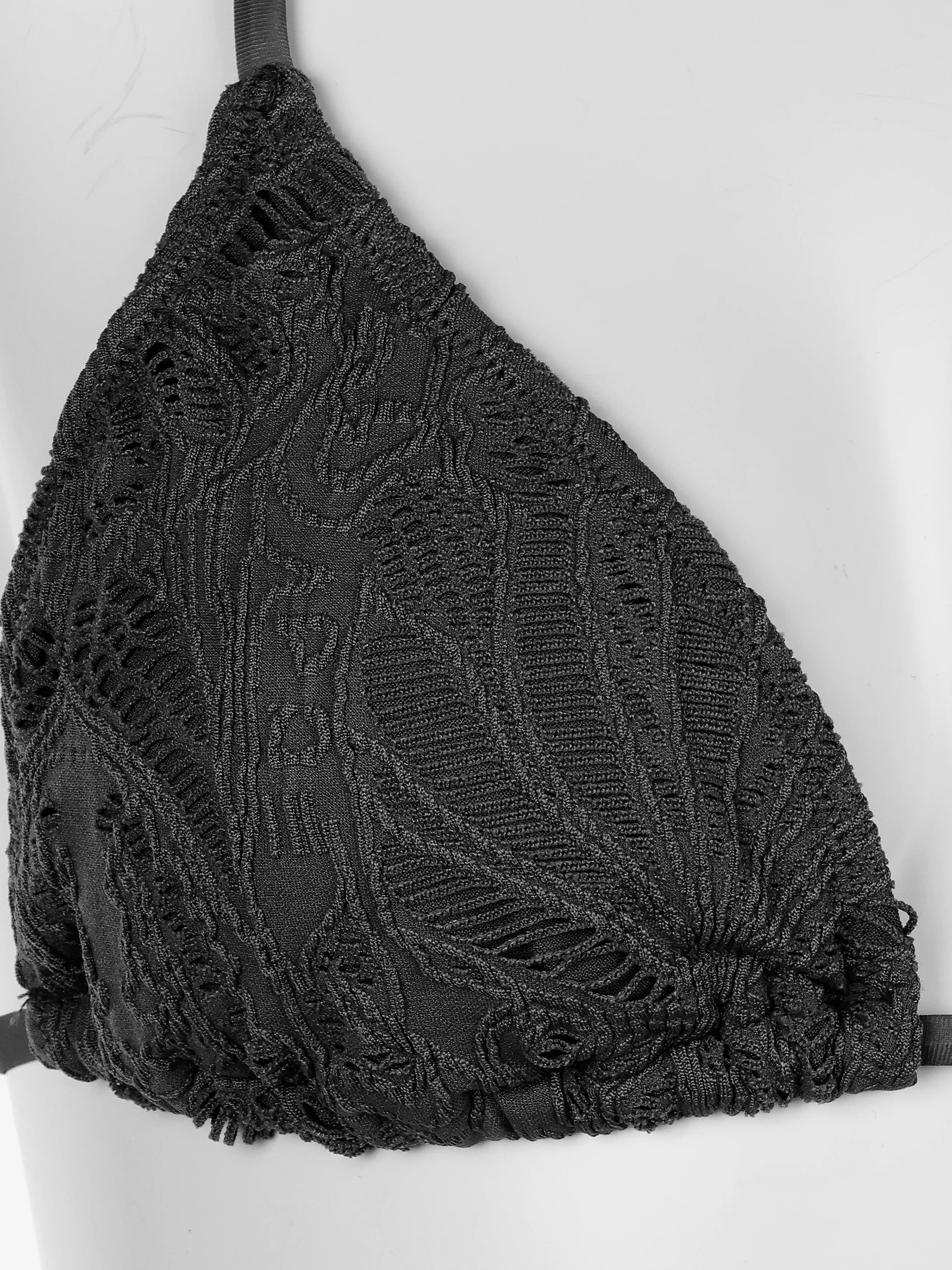 Grinario Sports Da-Bikini Set, Triangelform Schwarz 923214 BLACK 3