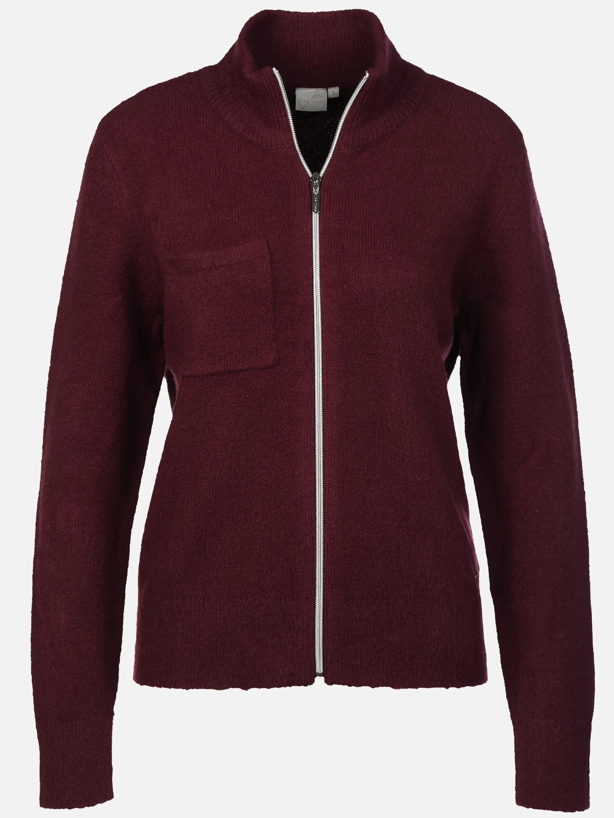 Lisa Tossa Da. Strickjacke Lila 929193 AUBERGINE 1