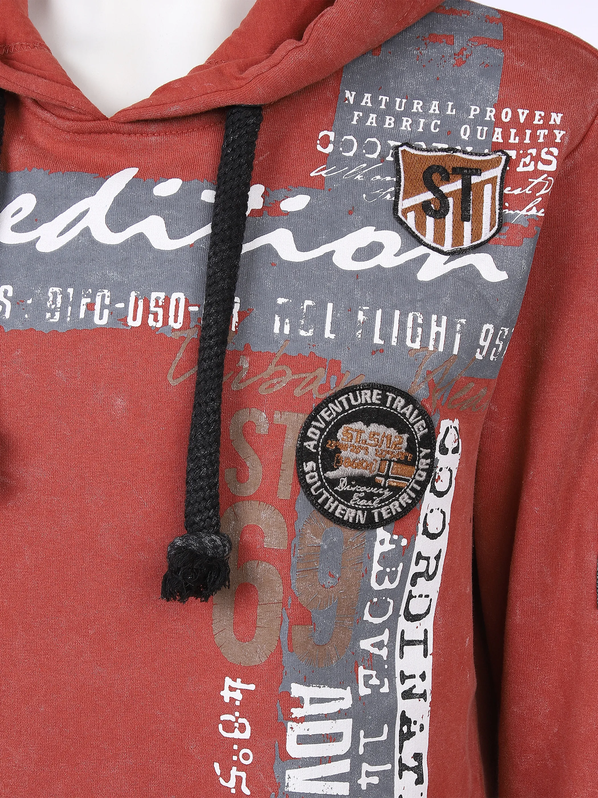 Southern Territory He. Kapuzensweatshirt Druck Orange 861744 ORANGE 3 Southern Territory He. Kapuzensweatshirt Druck Orange 861744 ORANGE 3