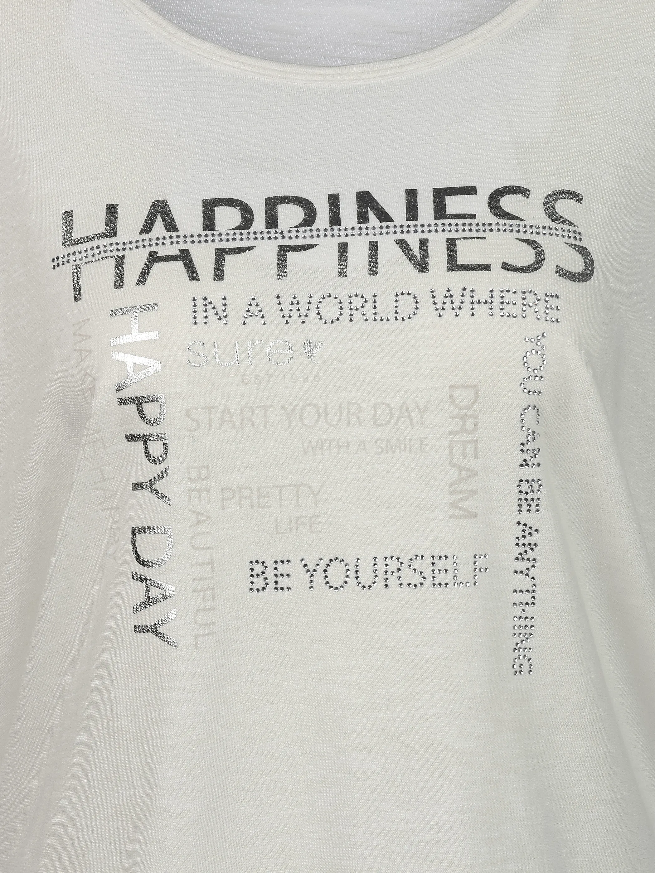 Sure Da-T-Shirt m. Frontprint Weiß 922189 WHITE 3