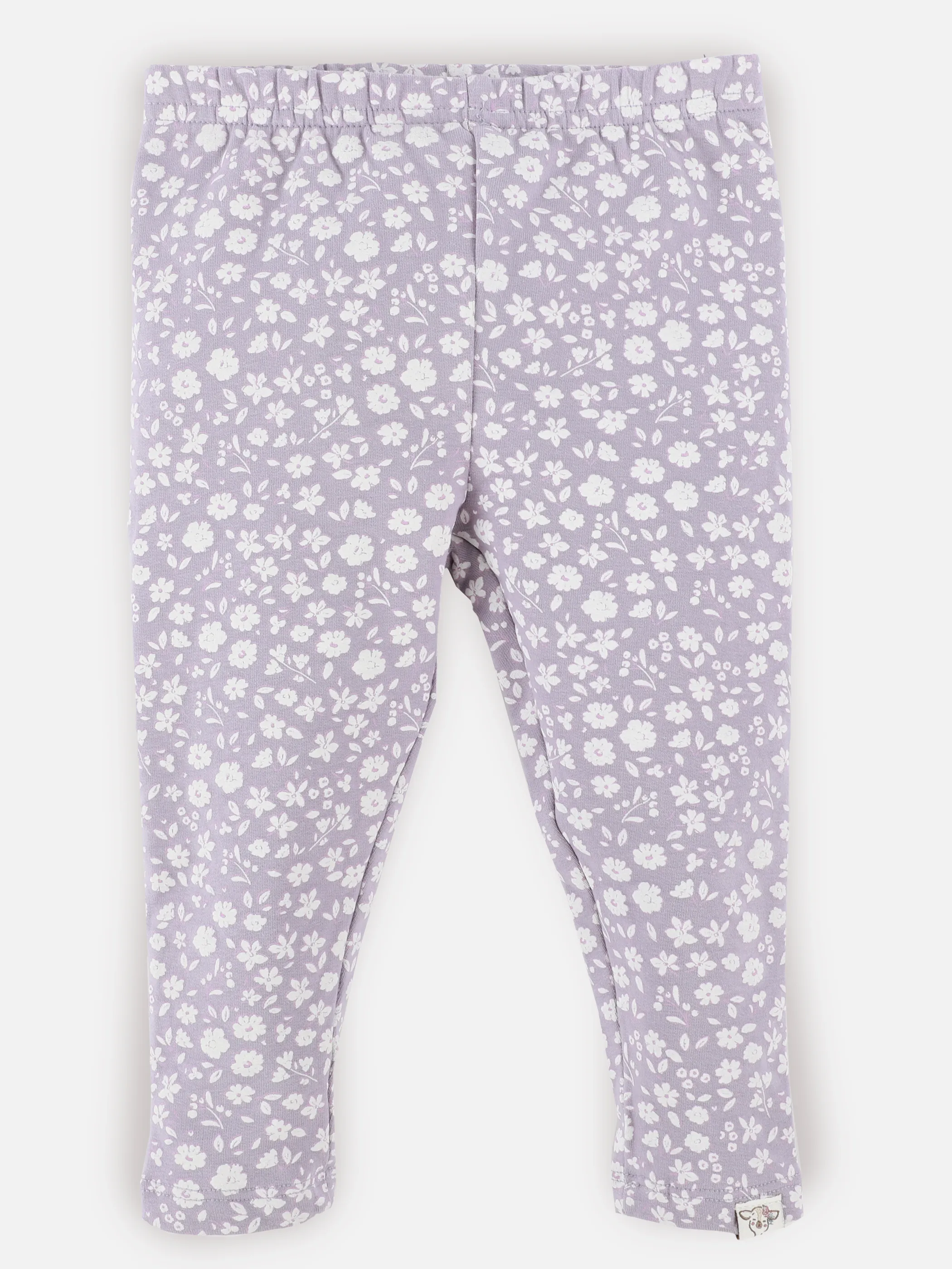 Bubble Gum BM 3pcs Set mit Reh Print und Blumen AOP Weiß 915231 WEIß/LILA 4